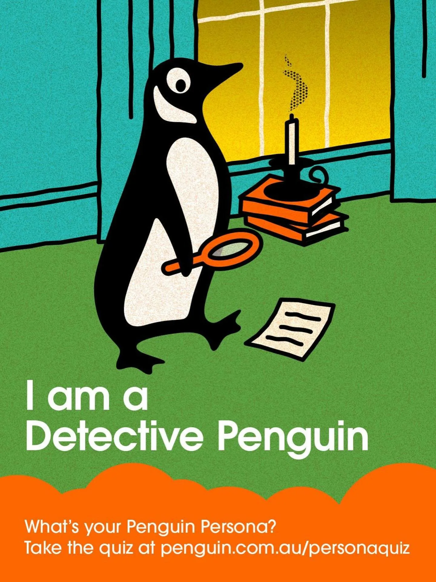 That tracks. 

 @penguinbooksaus @global.bookcrawl.australia 
#penguinauthor #detectivepenguin