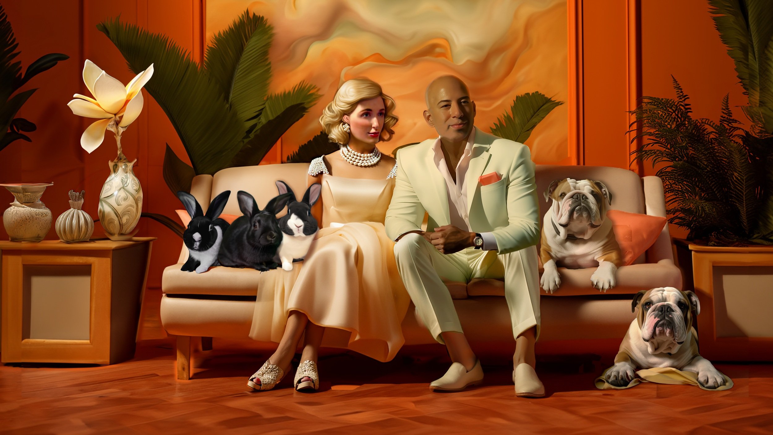 Alex & Max Family Portrait