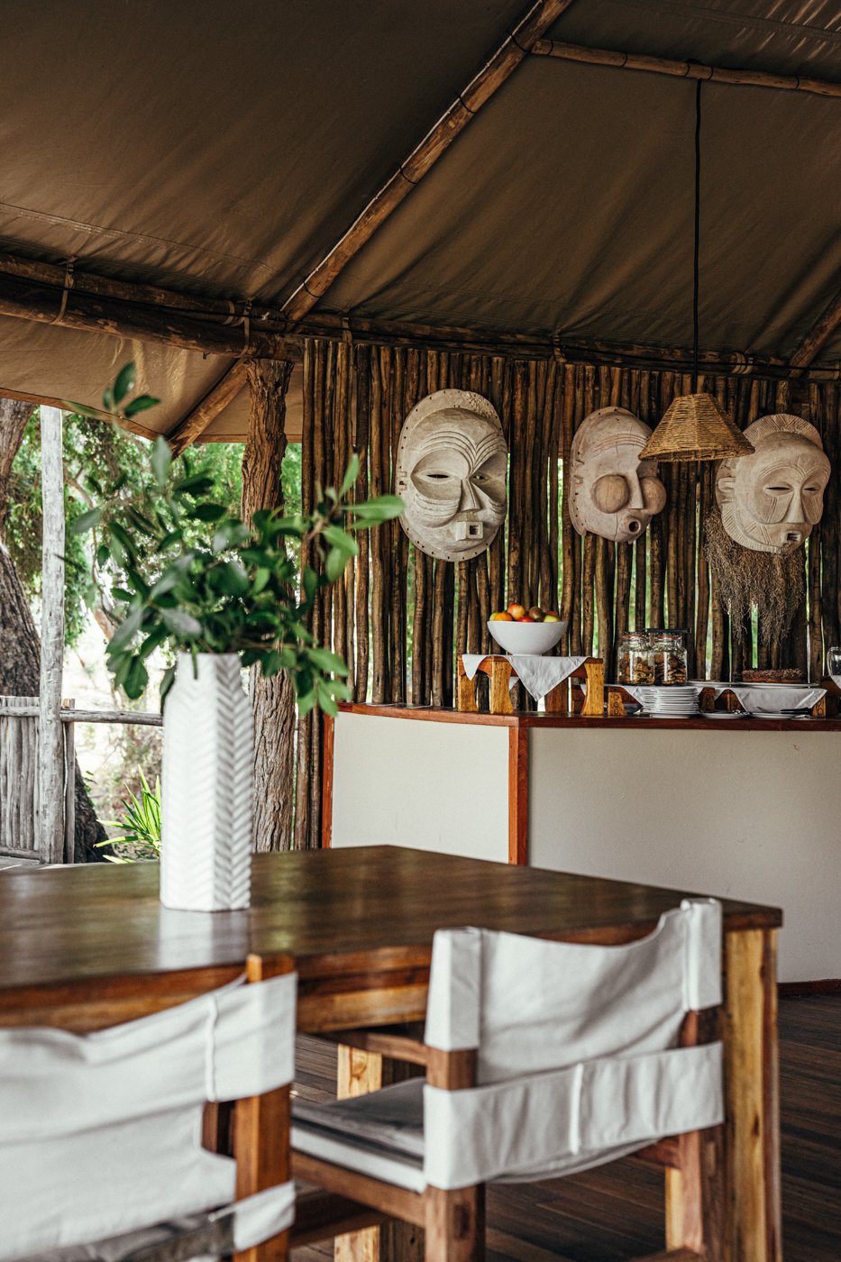 Zambezi Deck at Anabezi Luxury Tented Camp in Zambia