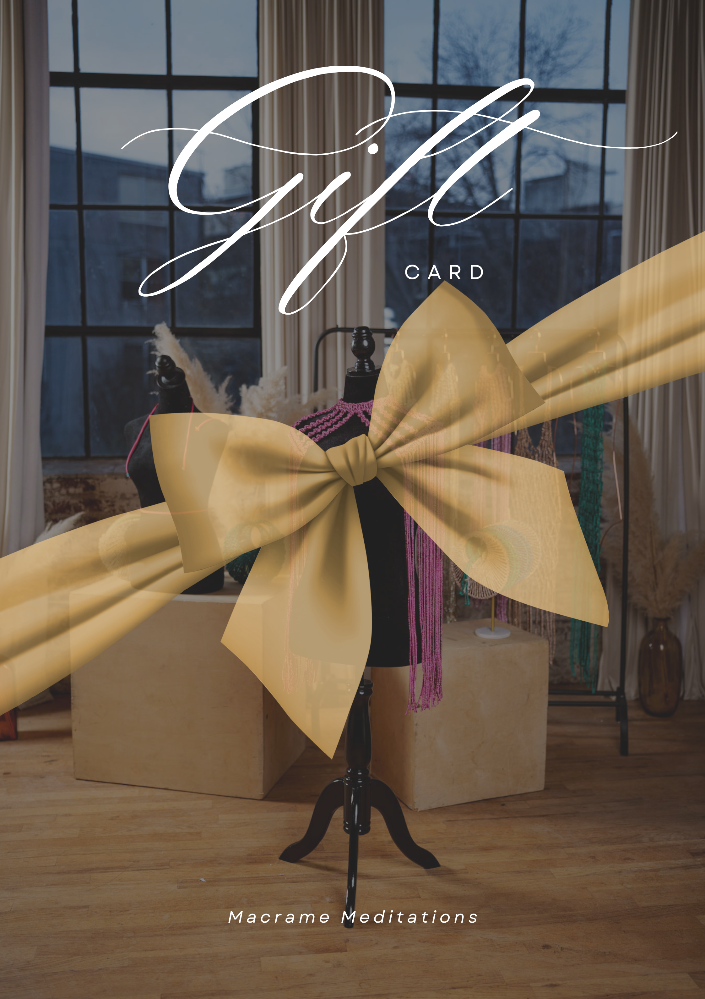 Gift a Macrame Meditations piece