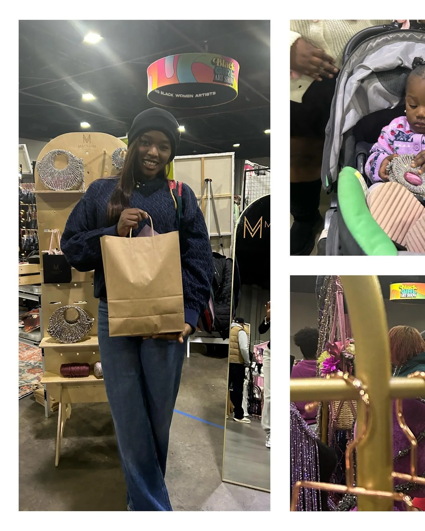 We are for all the girlies, even the babies ✨ #blackgirlartshow