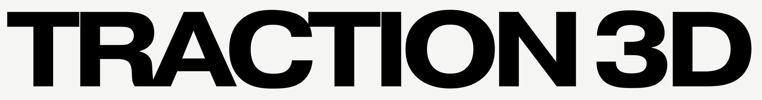 Traction 3d Logo