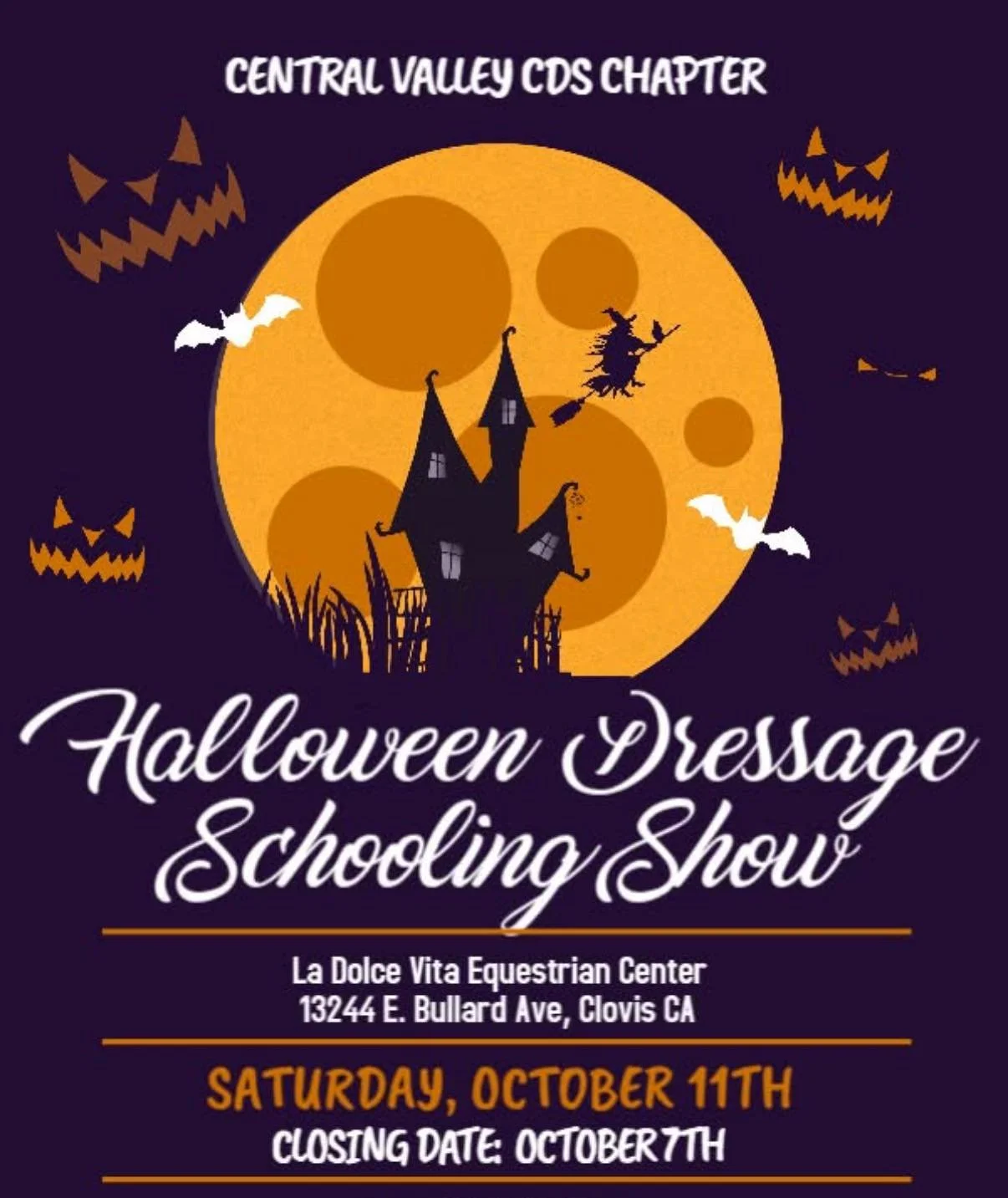 Our first show of the season is next weekend! We have a group of students showing, but encourage all students to spectate - it&rsquo;s a free educational opportunity, plus a wonderful way to support your barn friends ✨