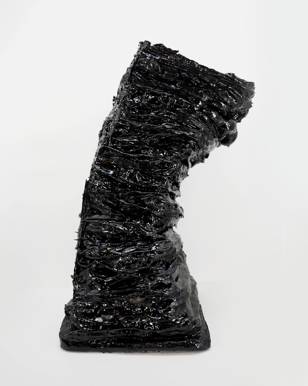 In Not a Saint, artist Sophia Huang uses raw textures and symbolic forms to challenge ideals of moral purity, embracing imperfection, rebellion, and the authenticity of the flawed self.