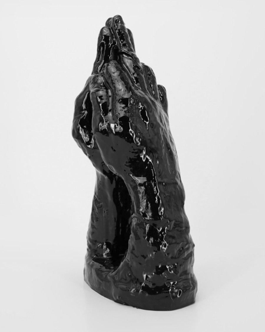 In Not a Saint, artist Sophia Huang uses raw textures and symbolic forms to challenge ideals of moral purity, embracing imperfection, rebellion, and the authenticity of the flawed self.