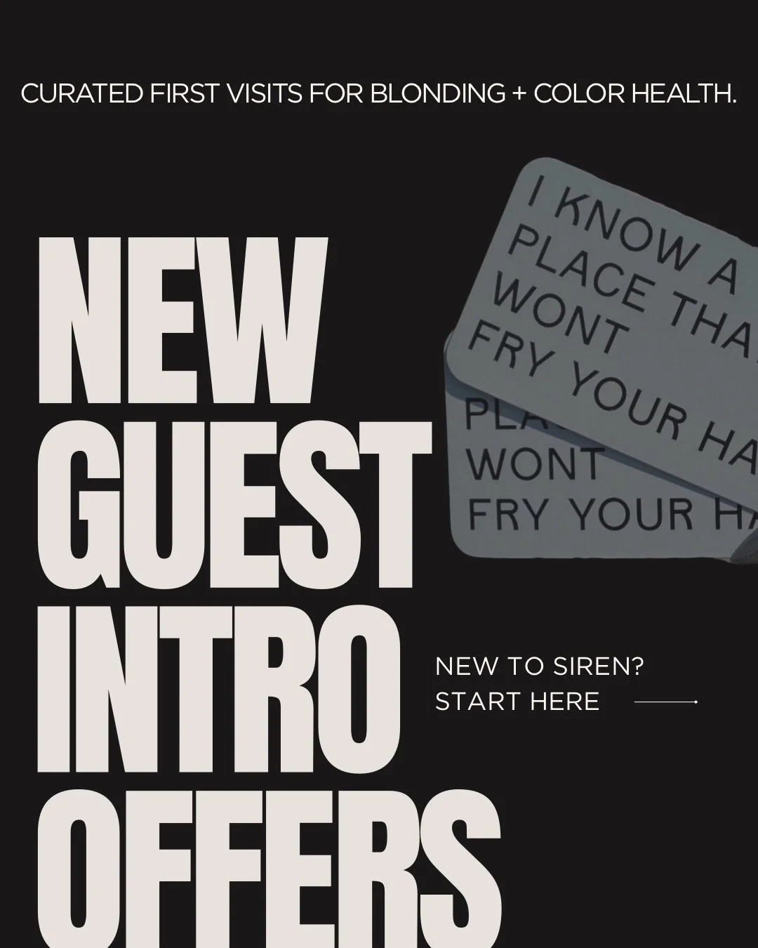 if you&rsquo;ve been thinking about trying us, this is your sign. 

your first visit should feel like a whole experience - not just an appointment. so we put together 4 curated intro offers specifically for new guests, so you can find your people, ge