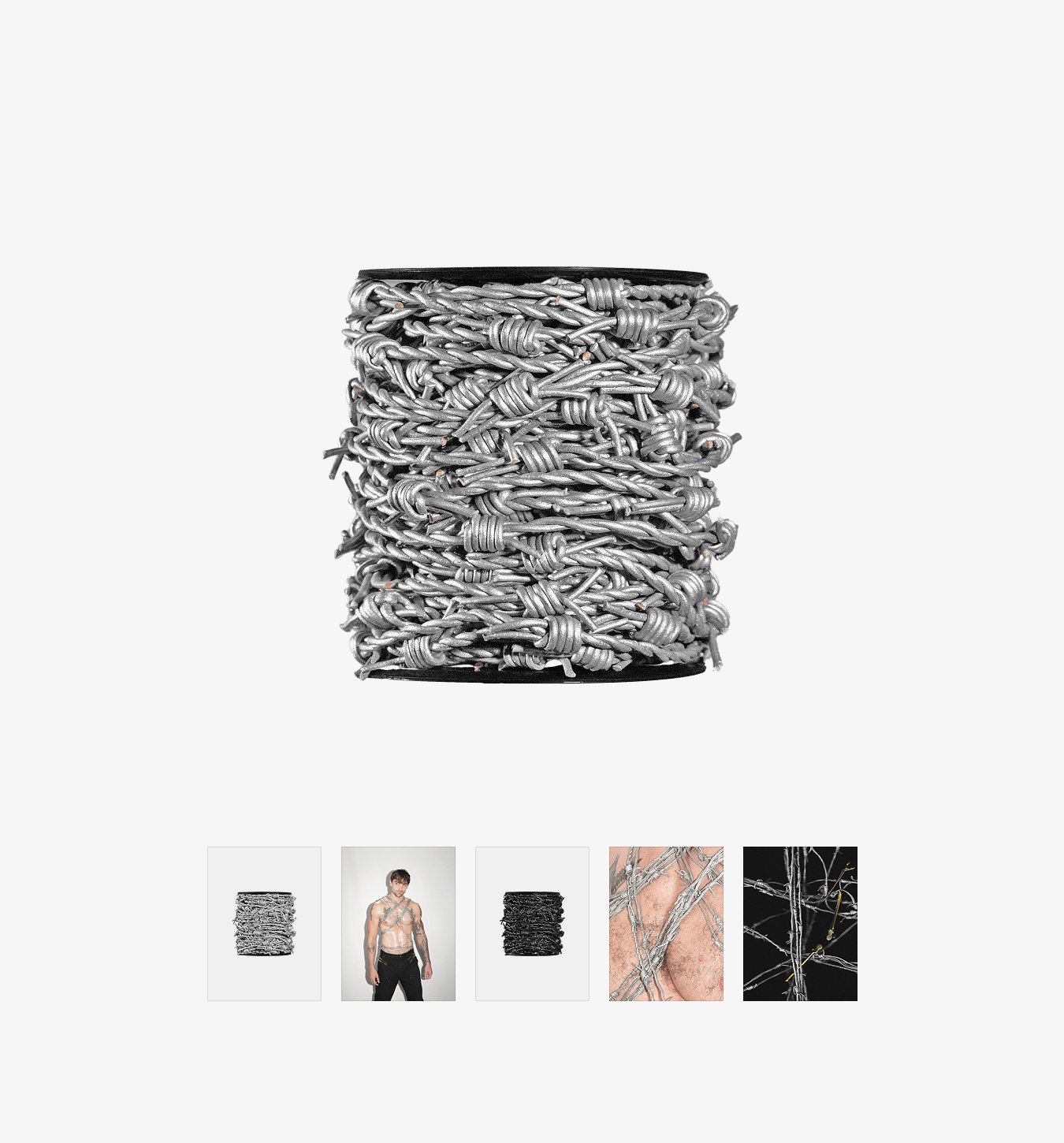 Barbed Wire Leather String