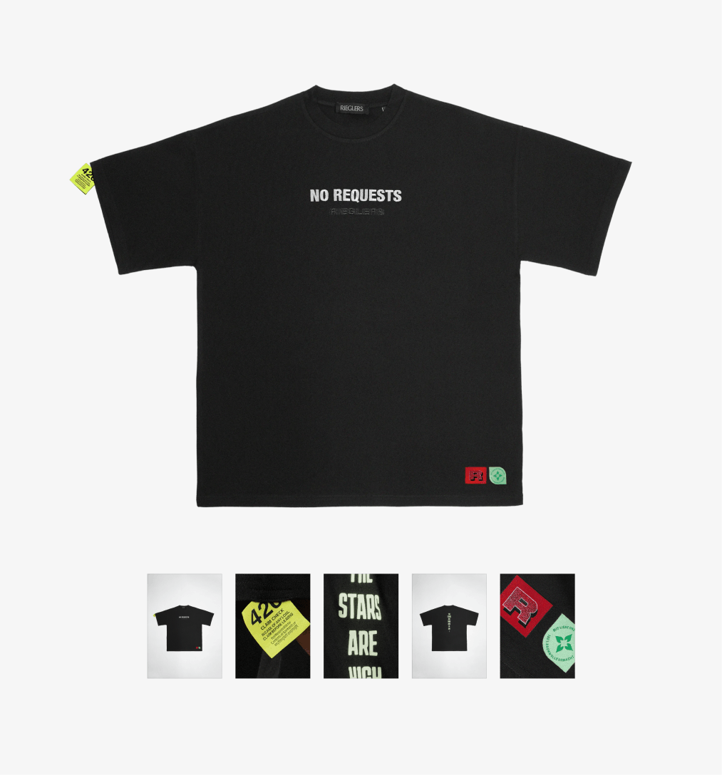 'No Requests' Oversize Shirt