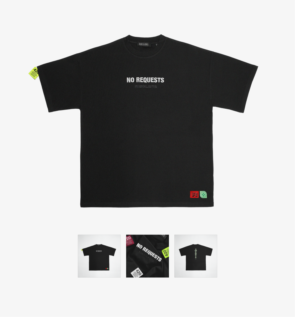 'No Requests' Oversize Shirt