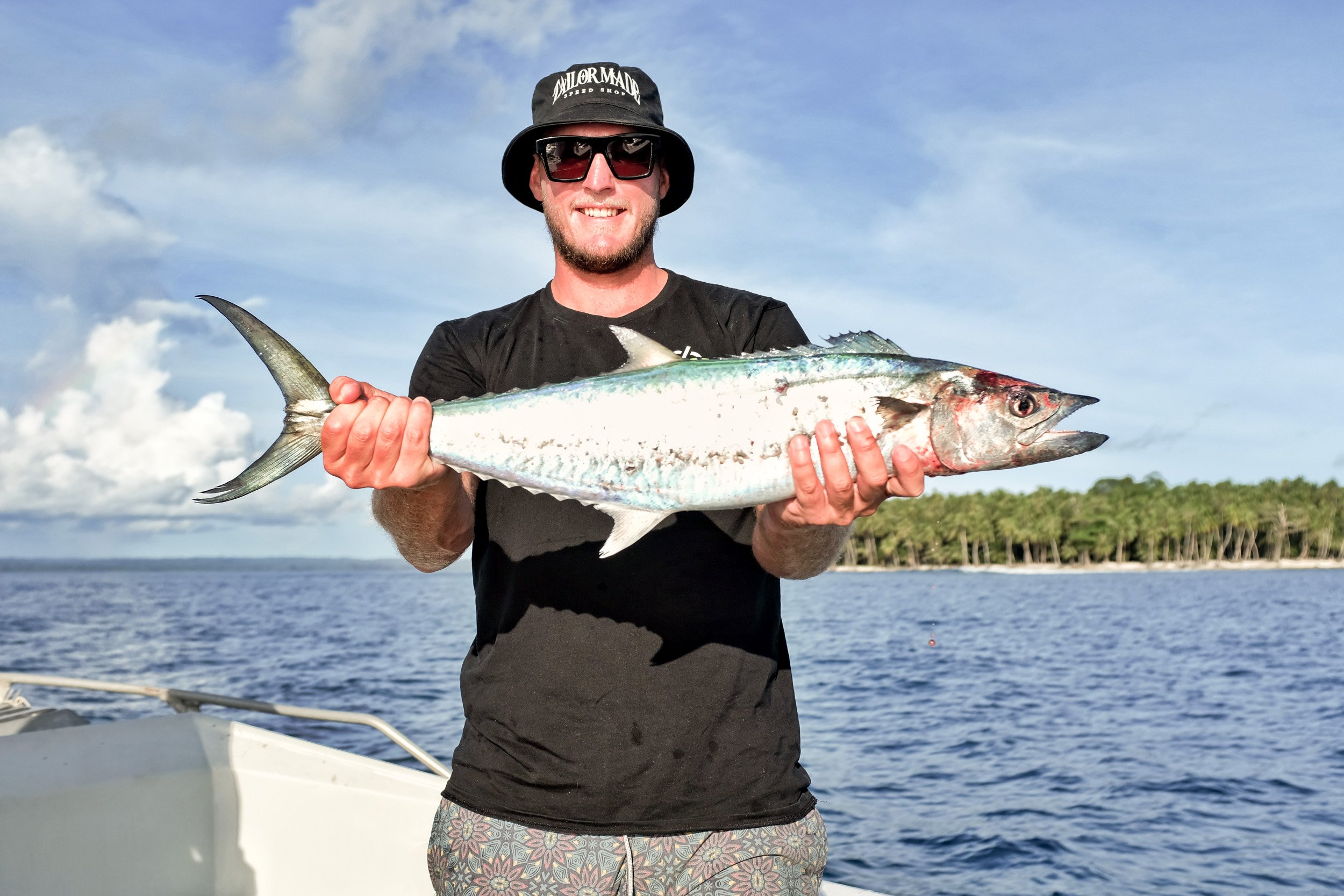 ….. Kyle with catch of the trip