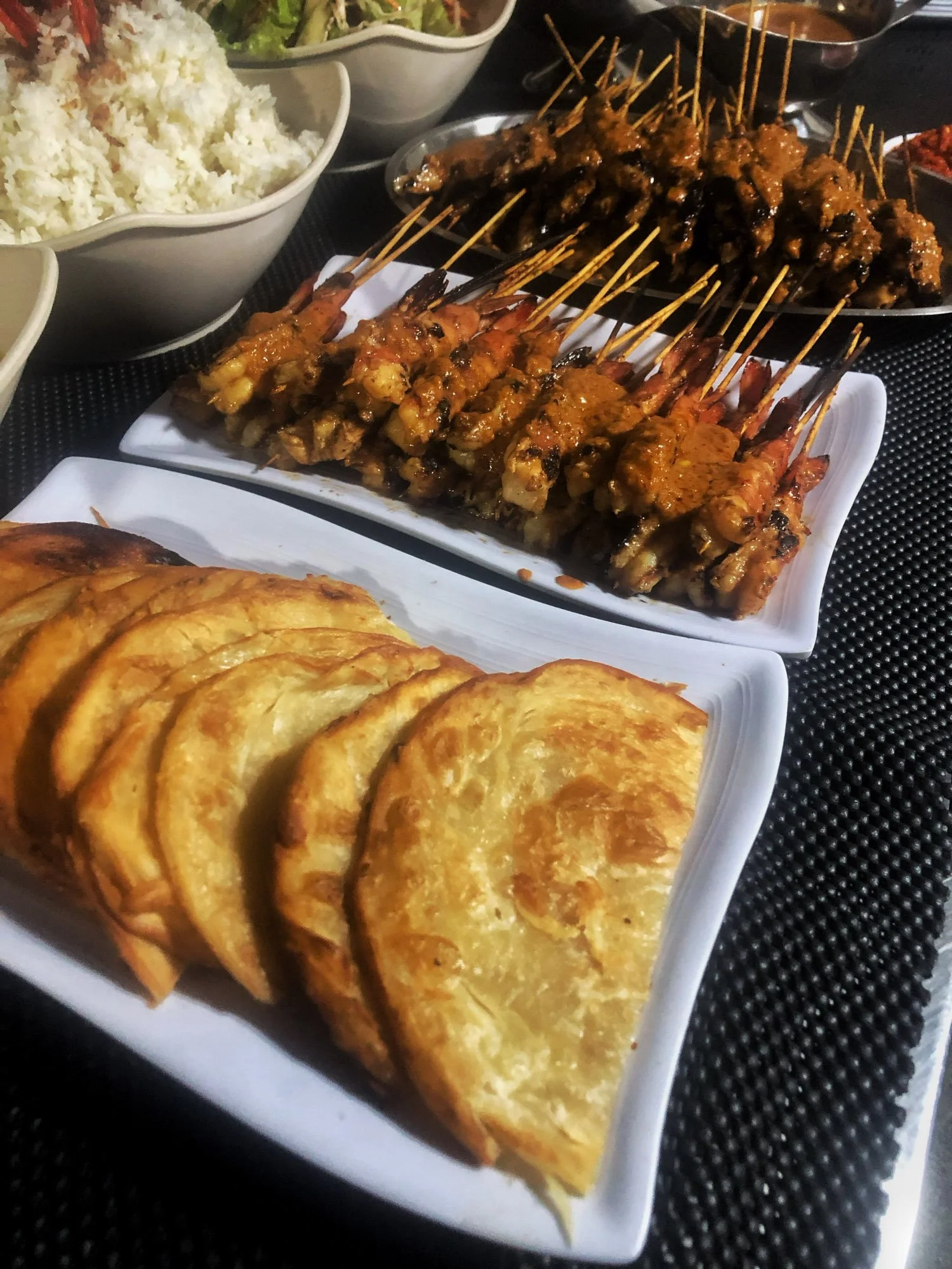The Indonesian buffets were a major hit this trip for the guests.