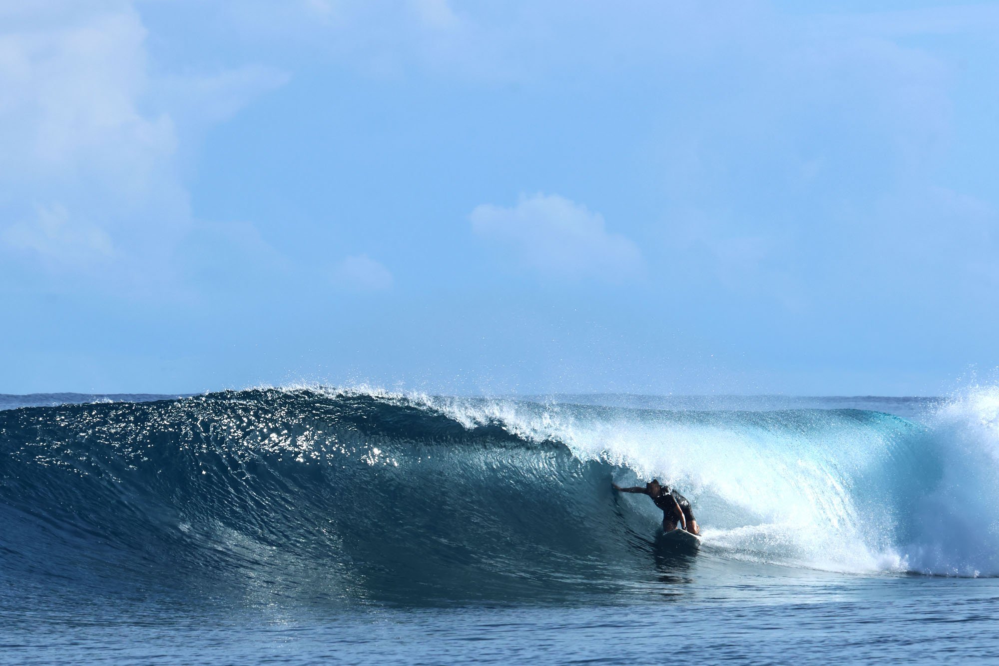 Turns to barrels. What a day.