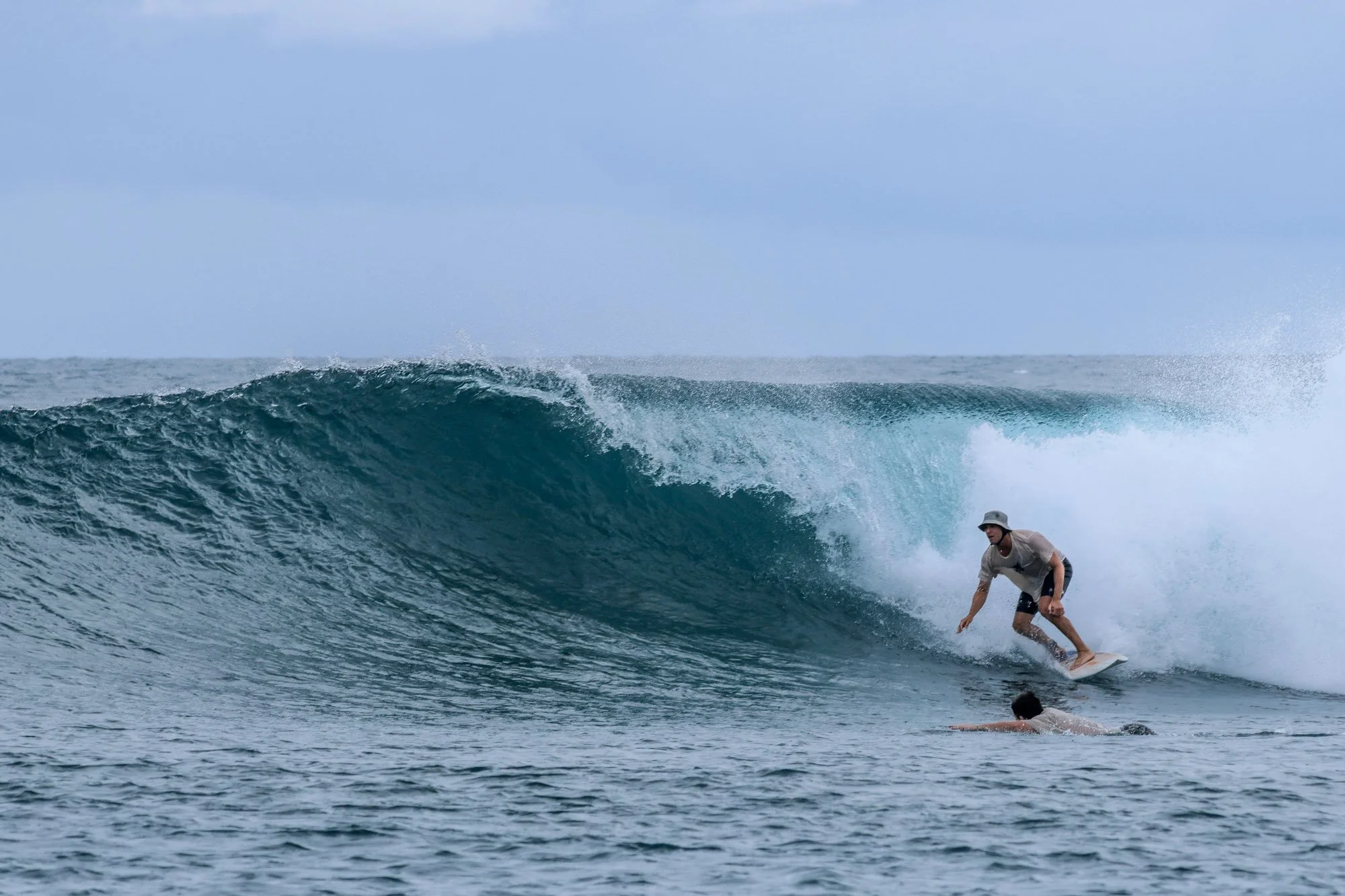  Wind doesn't stop the boys 