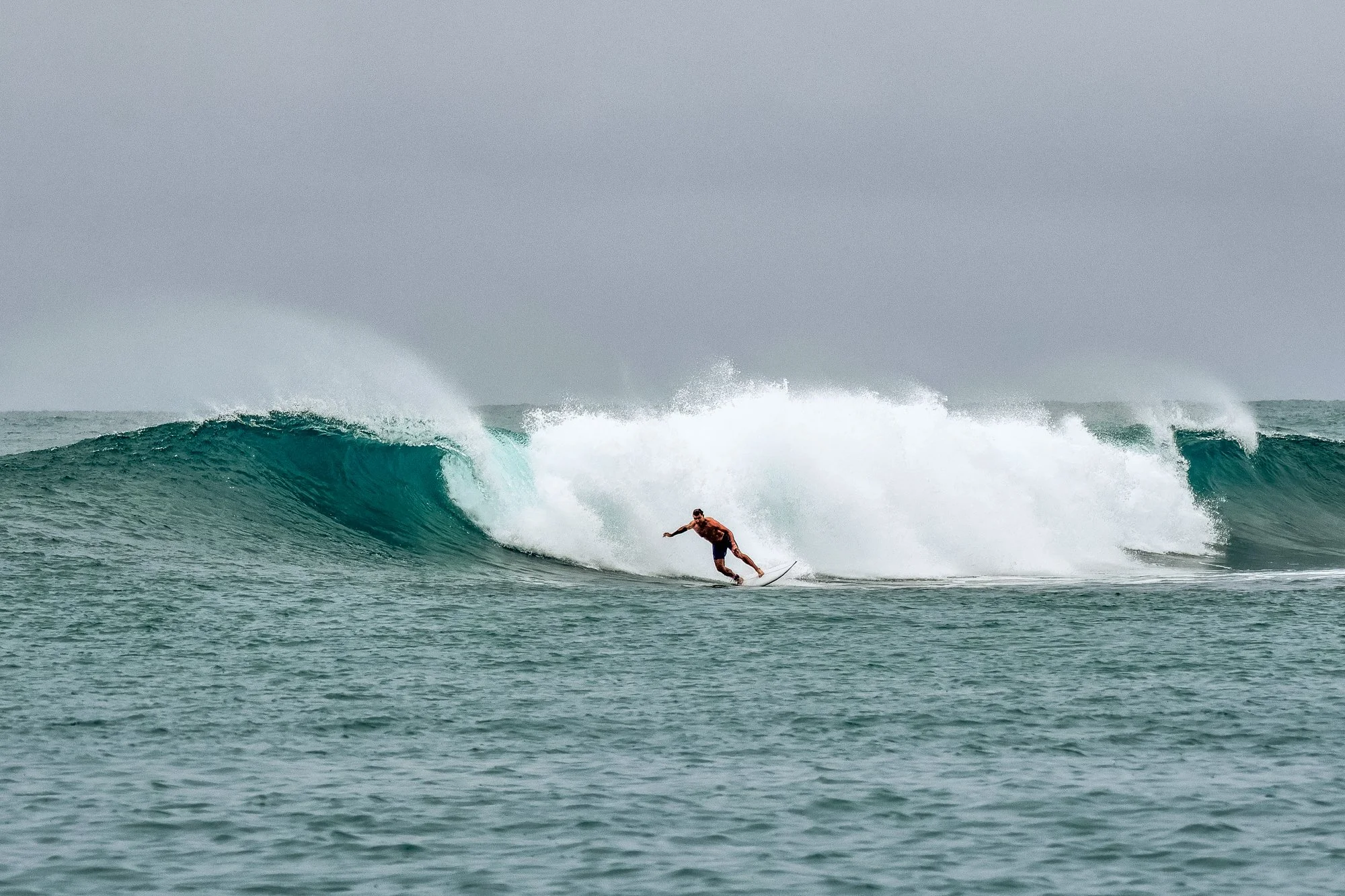 Falcon off the bottom