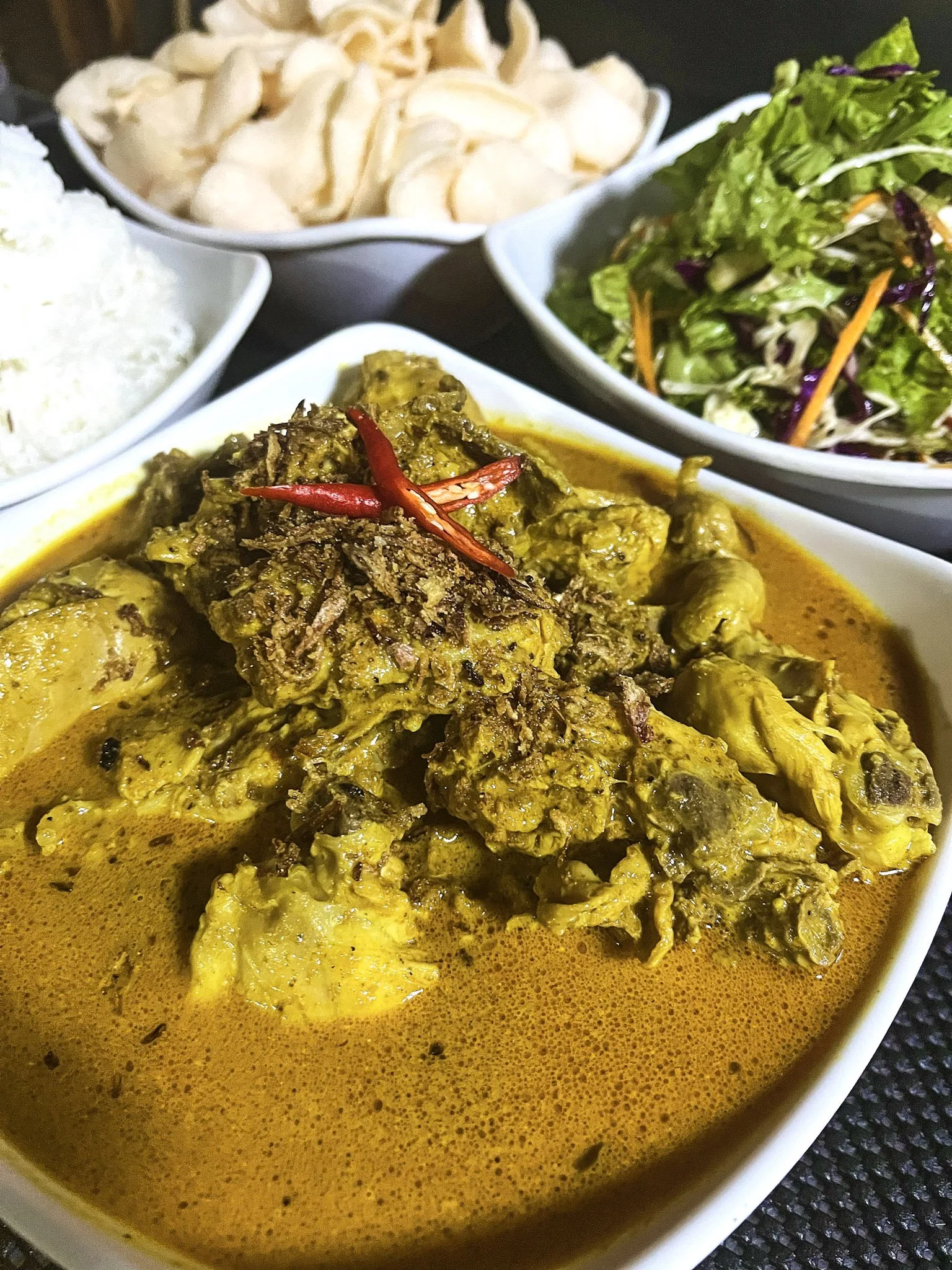 Chicken curry 