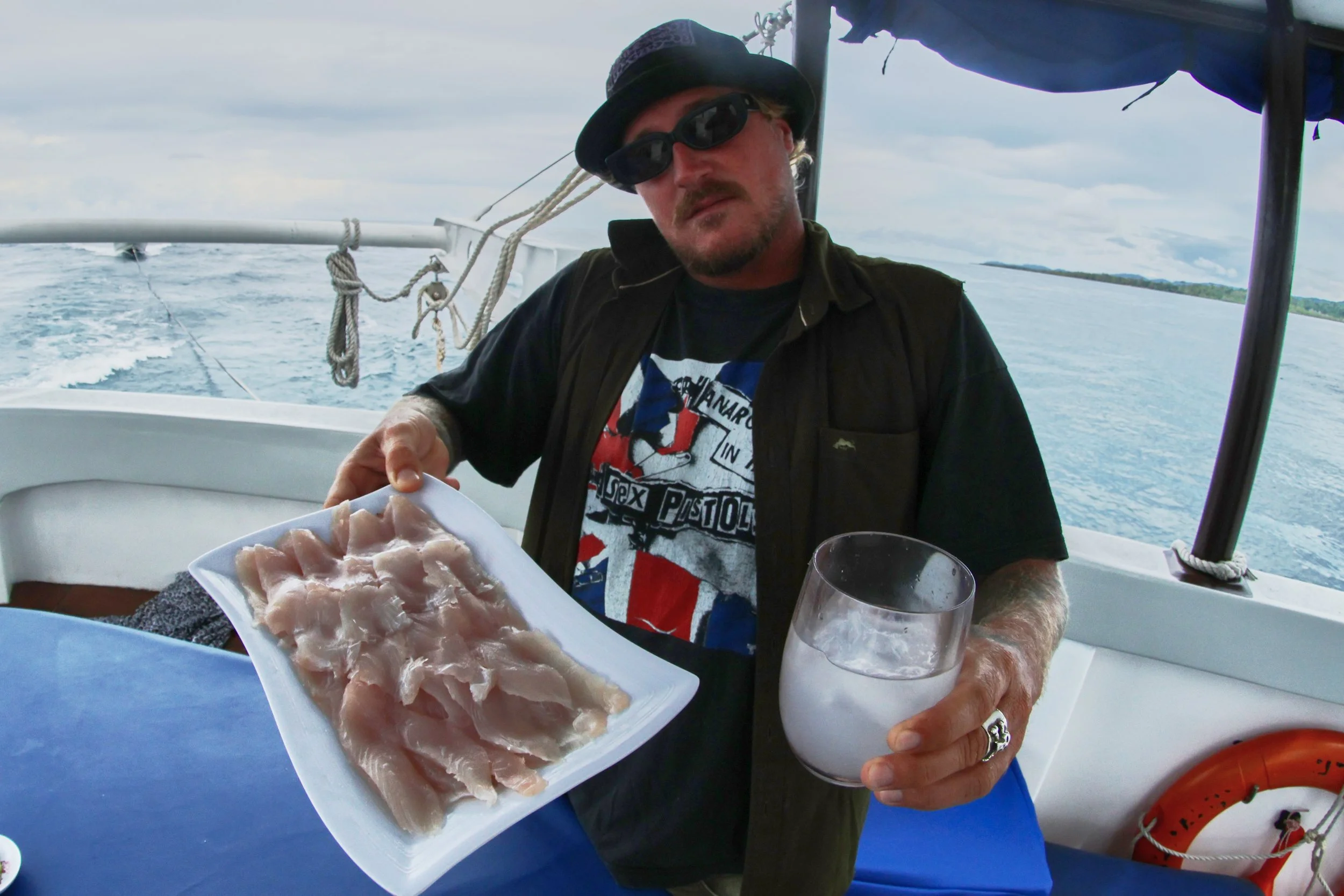  Margarita and sashimi Sundays 