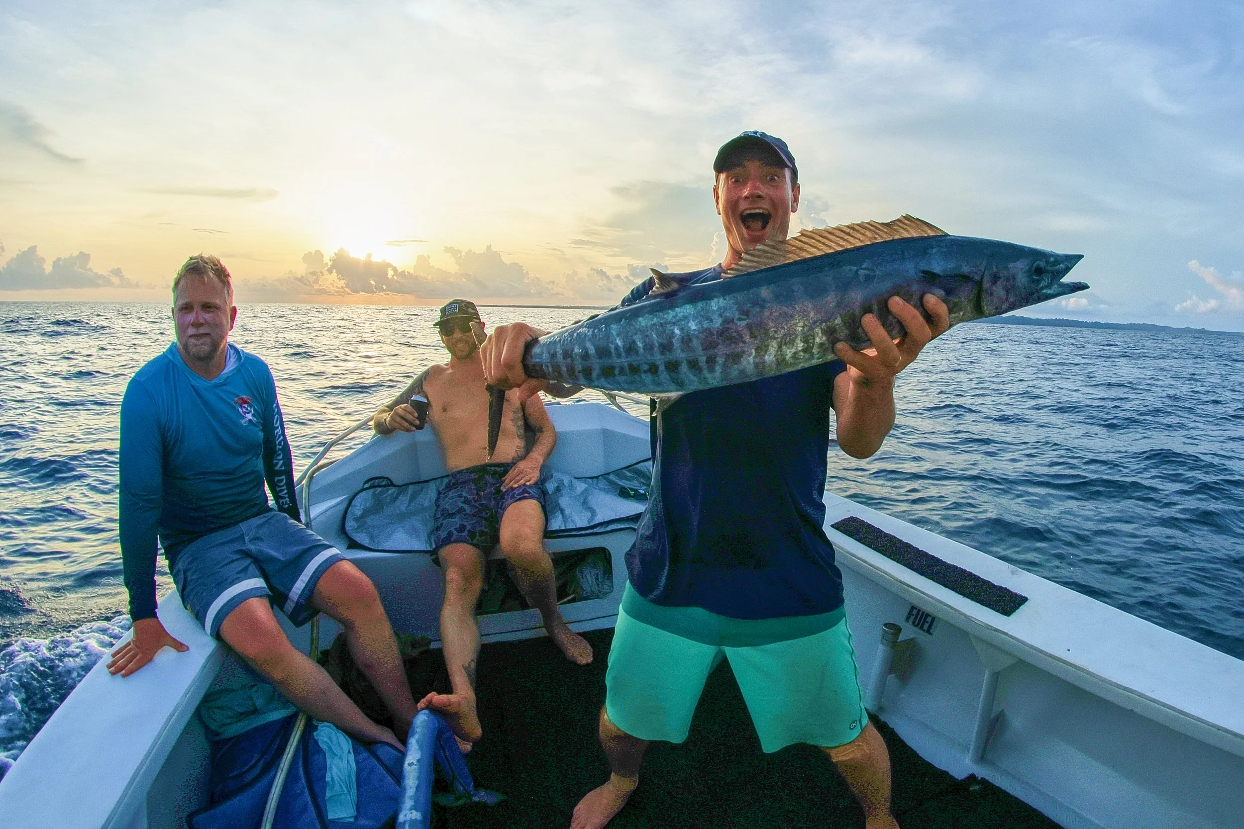  Dan's first fish 