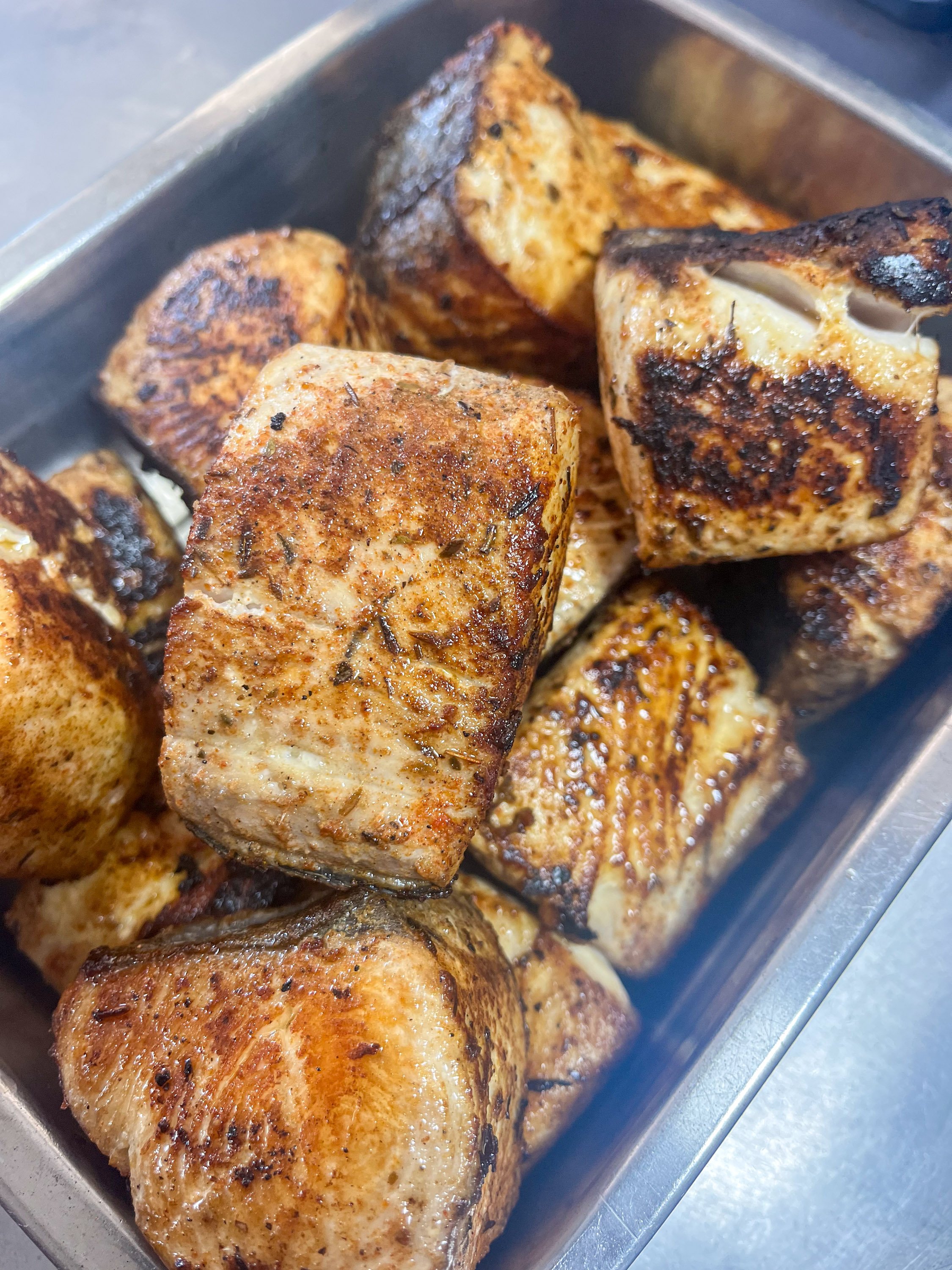  Grilled mackerel 