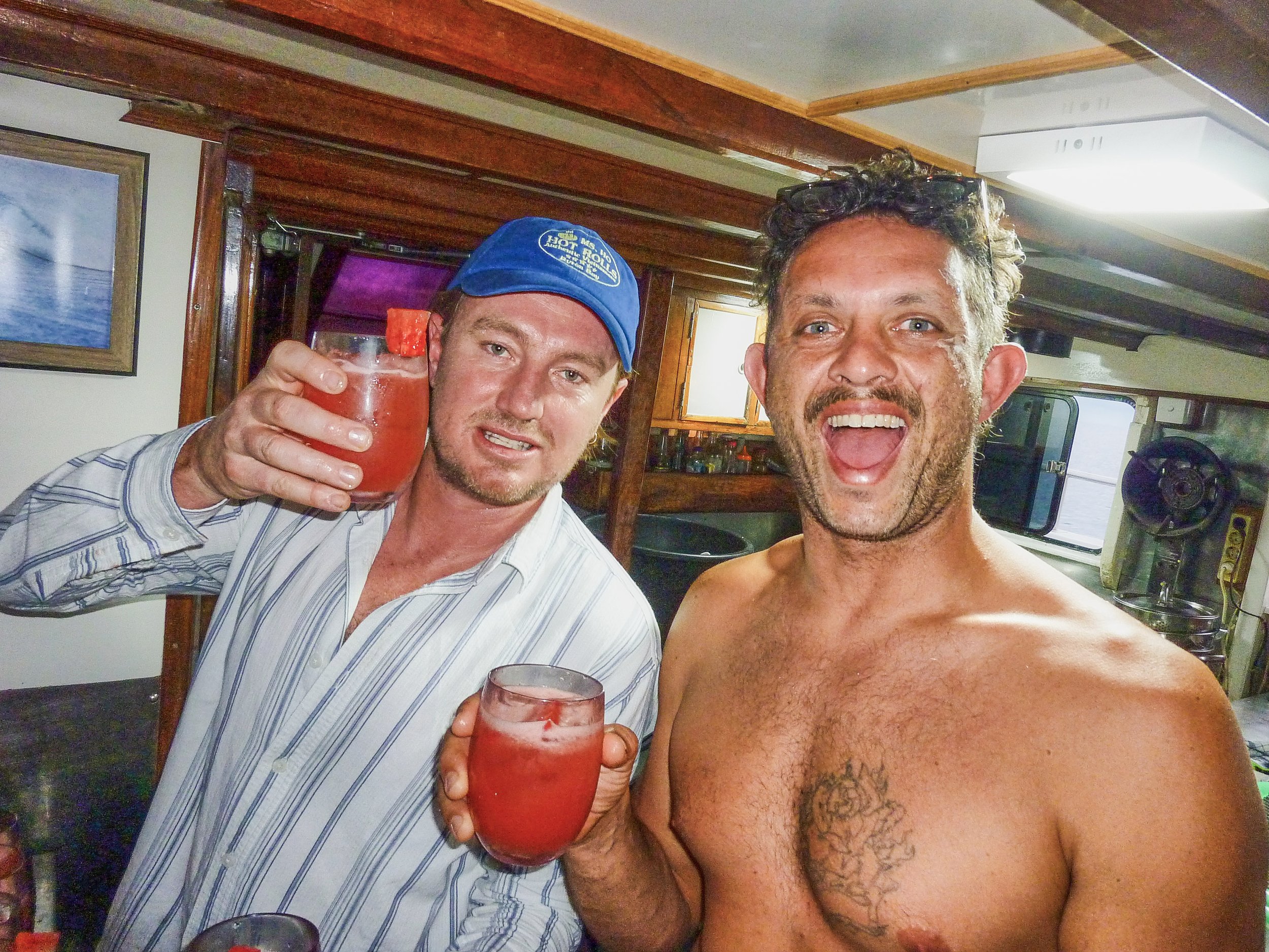  cheers boys, what a day! 