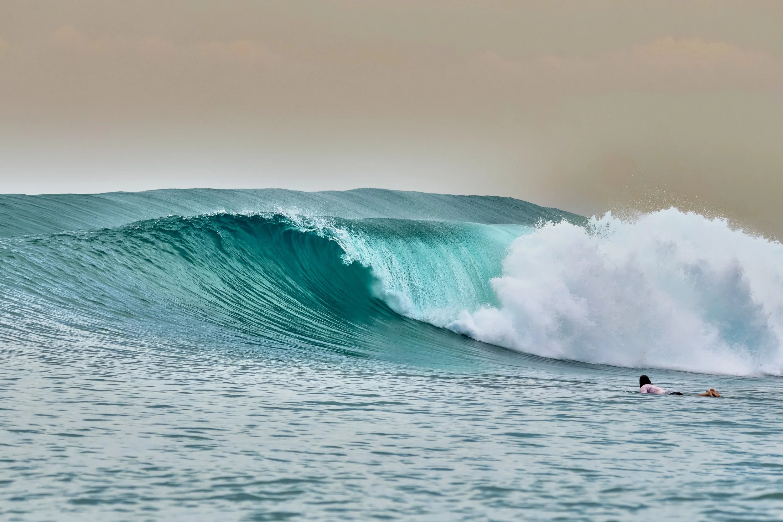  Can't paddle fast enough 