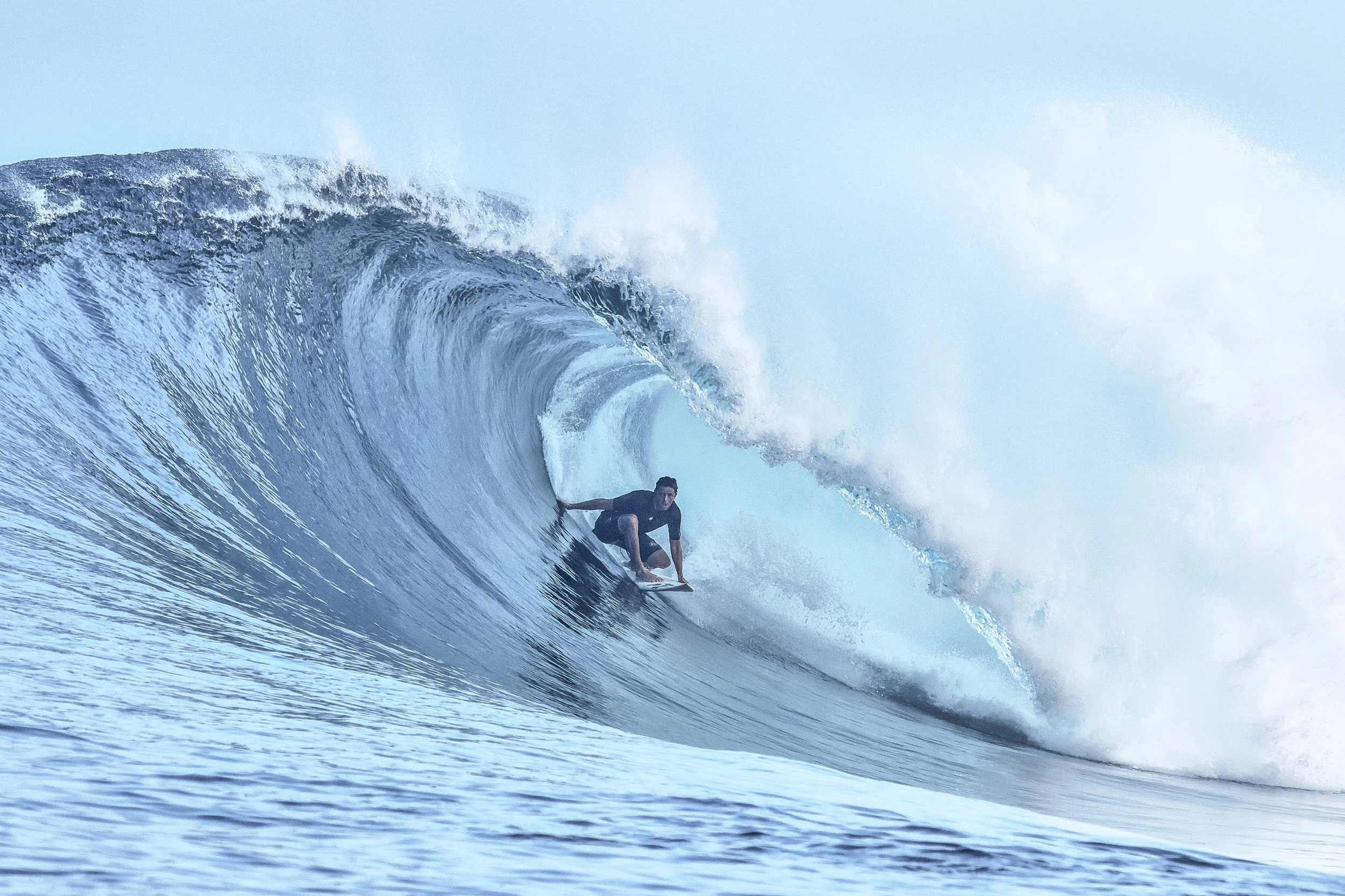  The best backhand wave of my life 