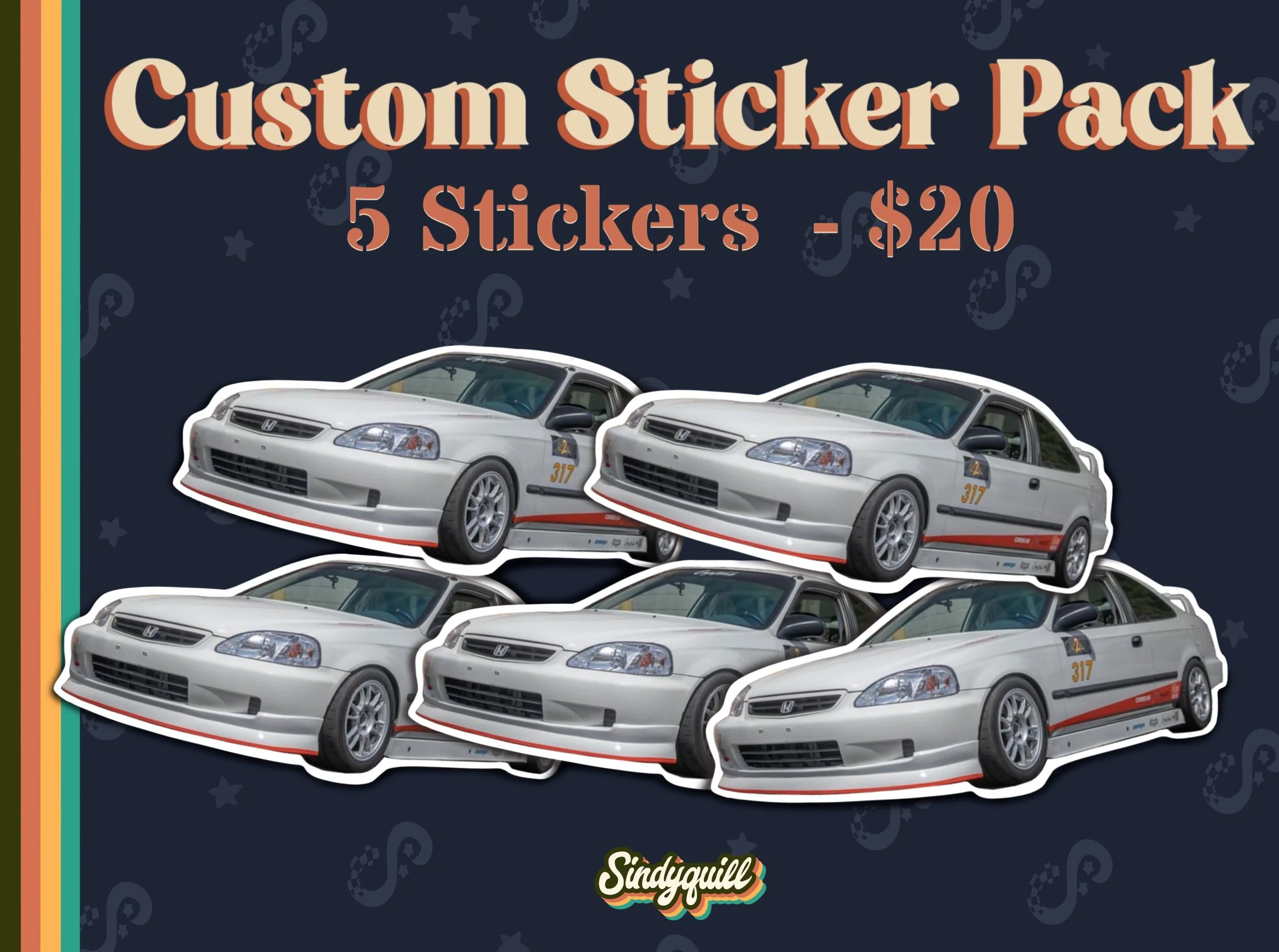 Sindyquill 5 Sticker Pack (car).jpg