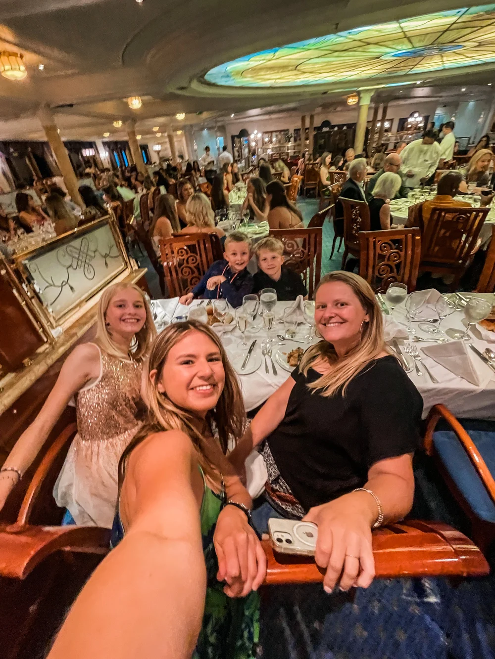  Me, my ship-sister Briar, my ship-mom Bonnie, my ship-brother Cale, and Elliot. 