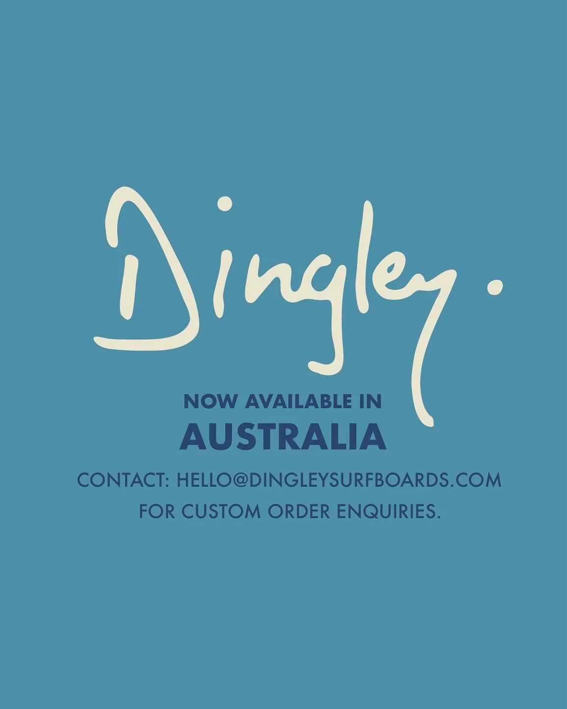 Dingley Surfboards now available in Australia! 

My books are now open in AUS for a limited amount of custom shapes. For more info on our new price list and other custom enquiries please hit the email in my bio. 

Christmas cut off very (very) soon s