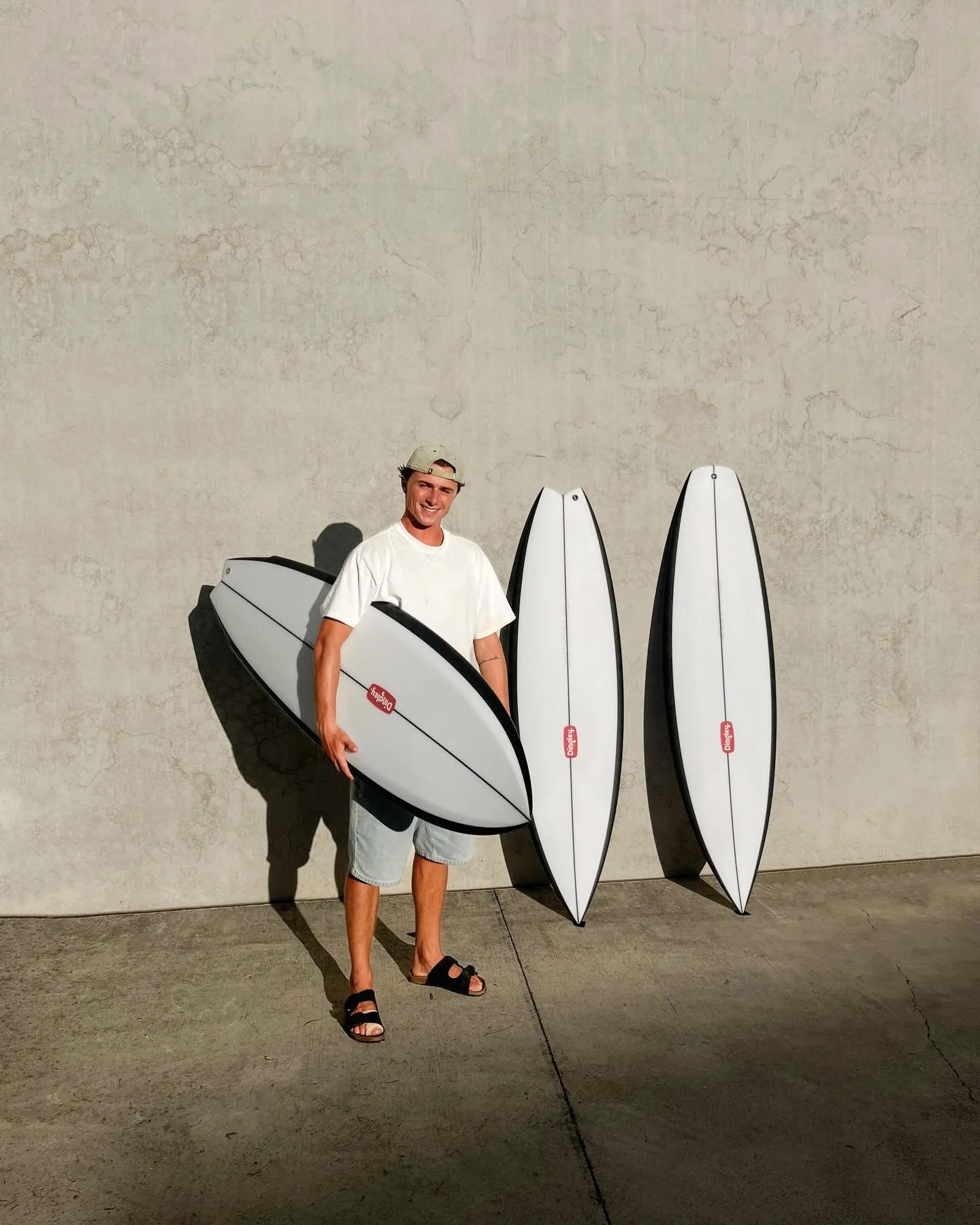 New three pack for @georgey.c_ 

Stoked to have George onboard with us. Heres his latest quiver featuring his new signature model &lsquo;the Carpenter&rsquo;.

An all round performance quiver.

5&rsquo;6 x 19 3/4 x 2 3/8 28l Carpenter 
5&rsquo;7 x 19