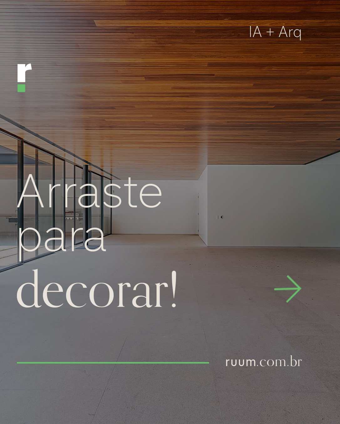 Passe para o lado e veja a metodologia RUUM em a&ccedil;&atilde;o!

Nosso processo &eacute; simples: depois de enviada a imagem, basta selecionar um estilo entre as op&ccedil;&otilde;es que oferecemos e dar um direcionamento para nosso time de arquit
