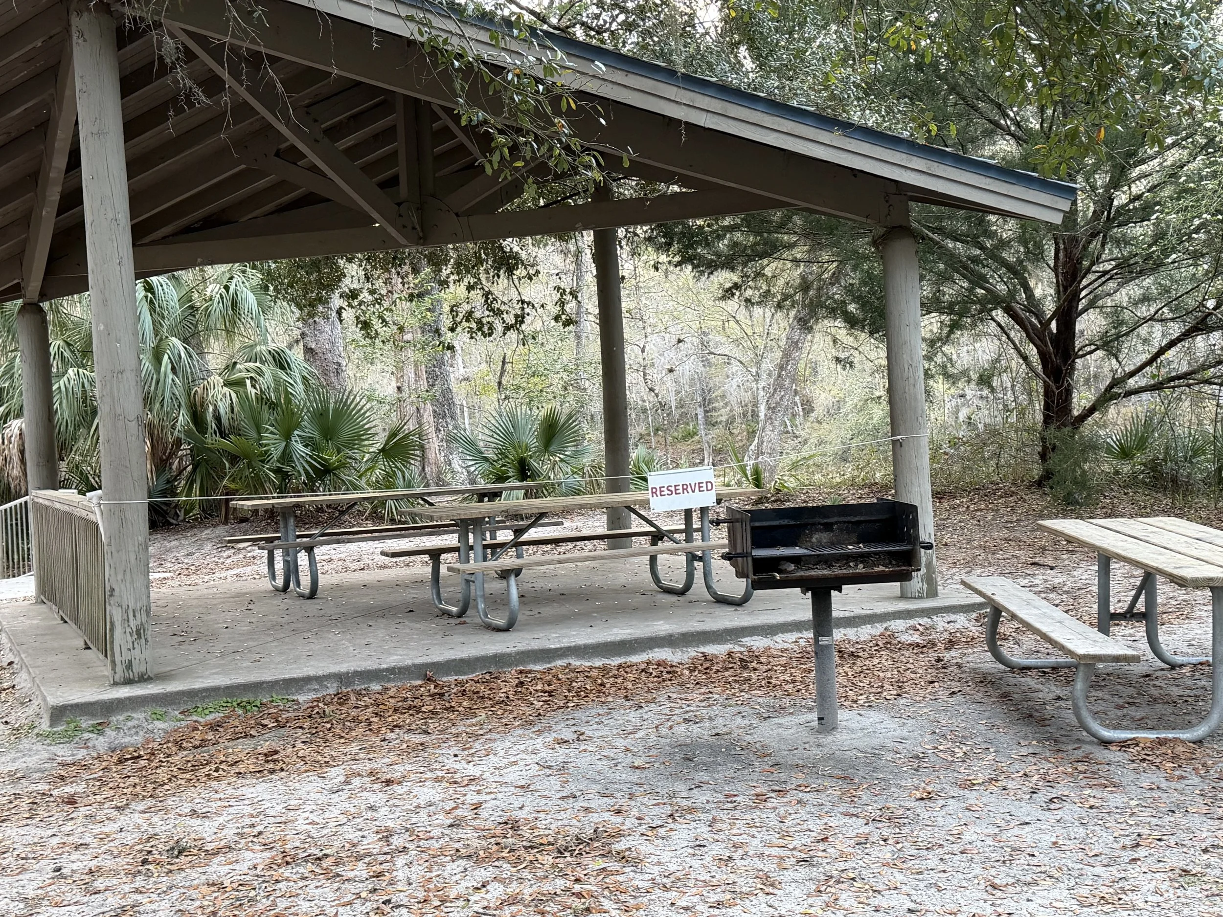 Poe Springs Pavilion Rentals