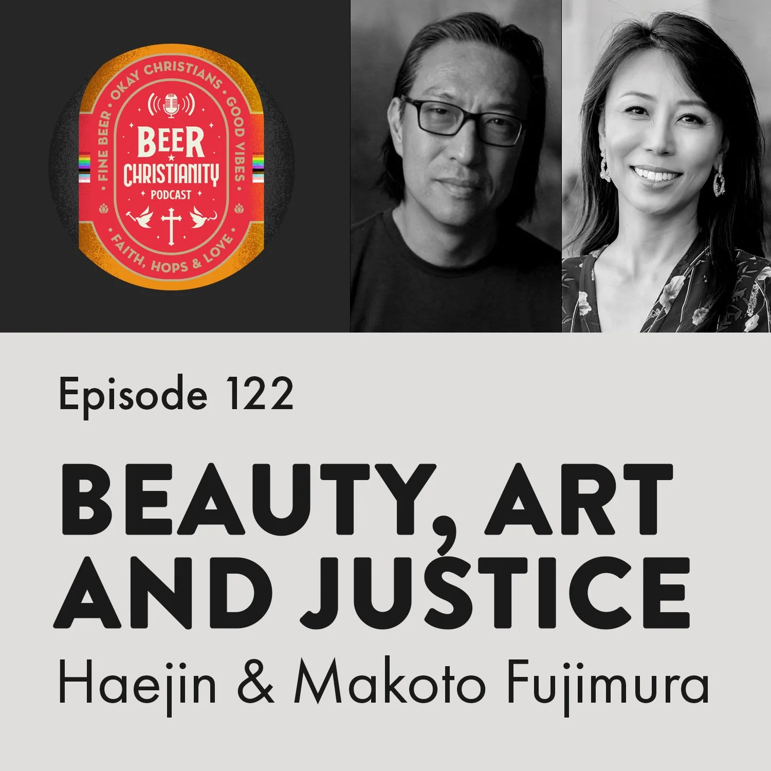 Episode 122: Beauty, art and justice with Haejin and Makoto Fujimura