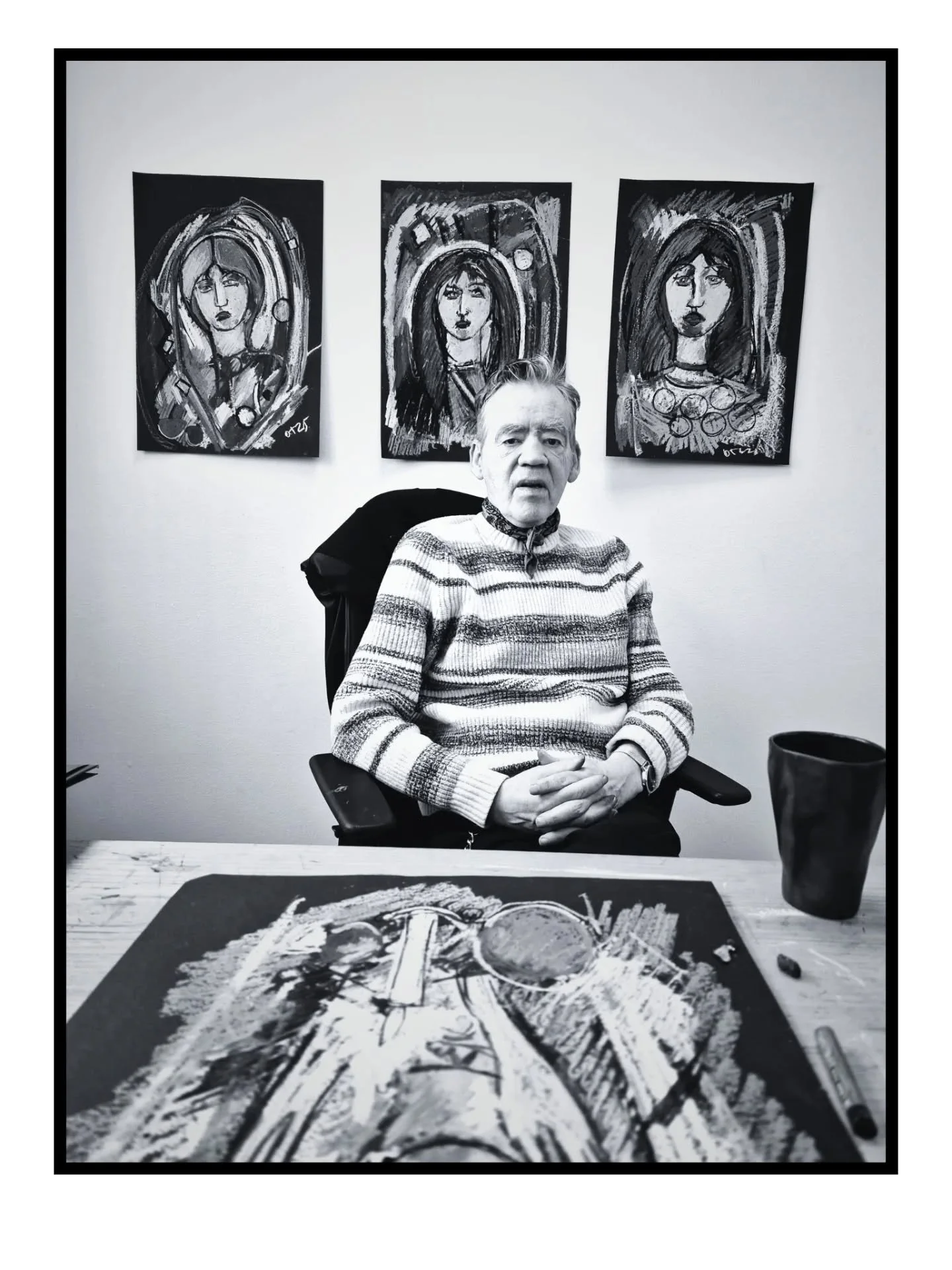 📍Óskar Theódórsson myndlistamaður opnar sýninguna KONUR í Gallerí Fold. 
📍Laugardaginn 18.október klukkan 1 (13).
📍Sýningin er á dagskrá Listahátíðarinna