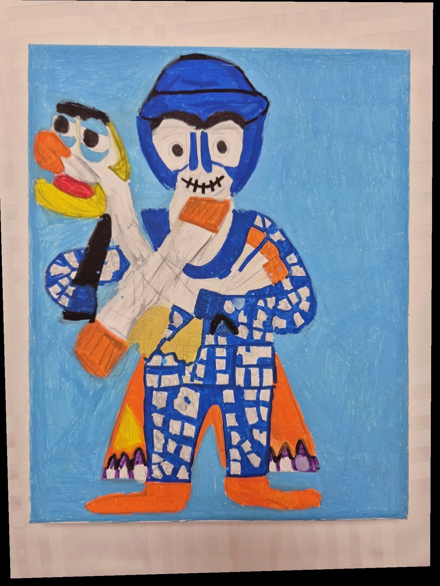 Verk eftir Atla M&aacute; Indri&eth;ason
Akr&yacute;l t&uacute;ss &aacute; striga,  2025

Atli M&aacute;r ver&eth;ur &iacute; Listvinnzlunni mi&eth;vikudag 10.des  fra 9:30-11 og fimmtudaginn 11.desember &aacute; milli 13:30 - 15:30,  og tekur &aacut