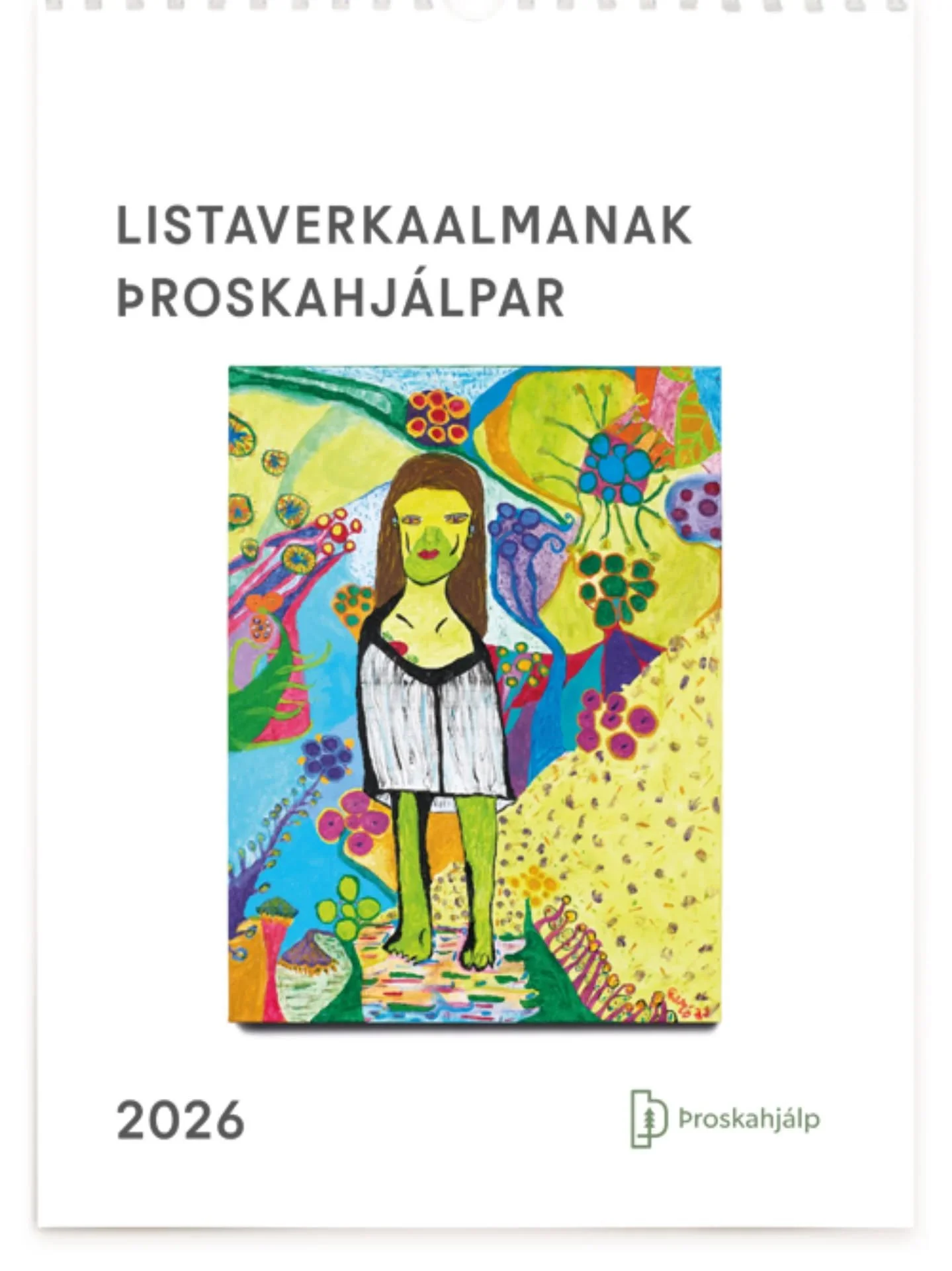 Vi&eth; i Listvinnzlunni attum i go&eth;u samstarfi vi&eth; &THORN;roskahj&aacute;lp um almanak &THORN;roskahj&aacute;lpar fyrir &aacute;ri&eth; 2026. Verk &thorn;eirra El&iacute;nar S.M.&Oacute;lafsd&oacute;ttur, &THORN;&oacute;ris Gunnarssonar, Kol