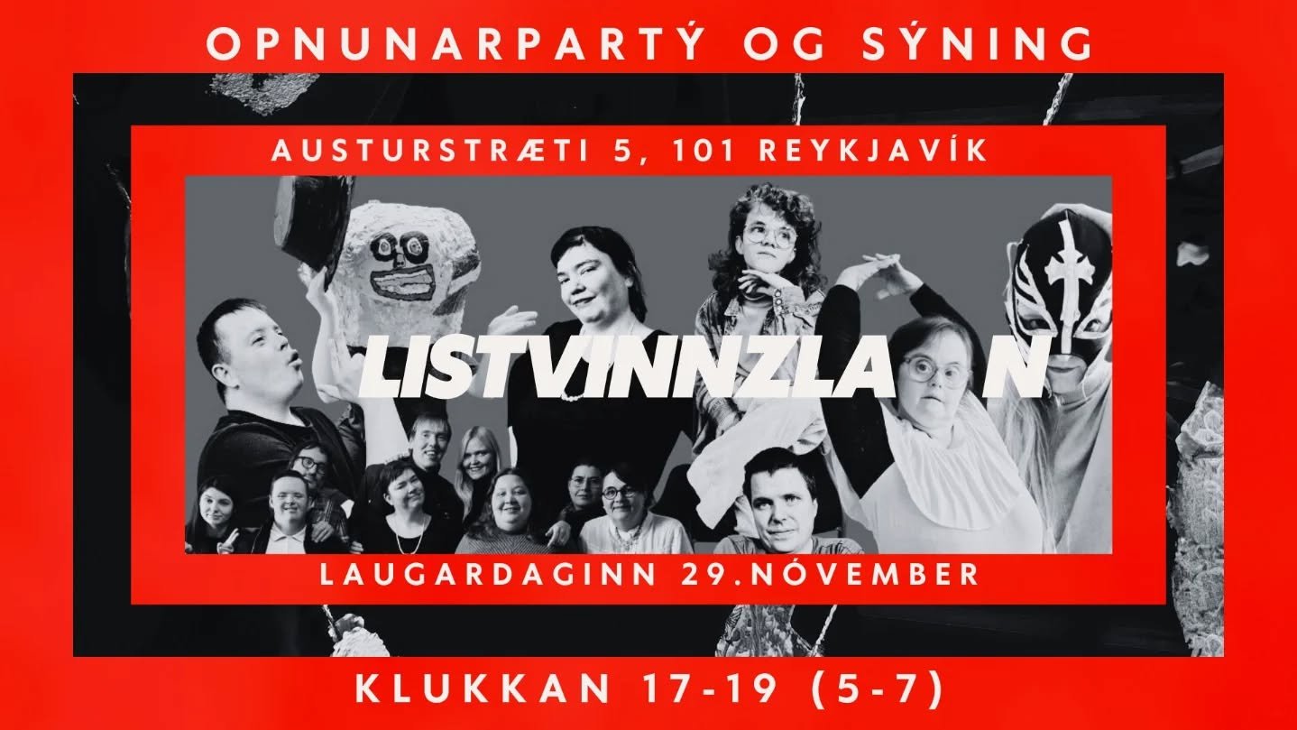 Fyrsta sýning og opnun í Austurstræti 5.