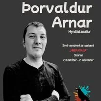 Þorvaldur opnaði sýningu í Skúrnum 23.október 2025 á Vökudögum.