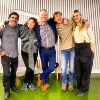 Á góðum fundi með ráðherra.