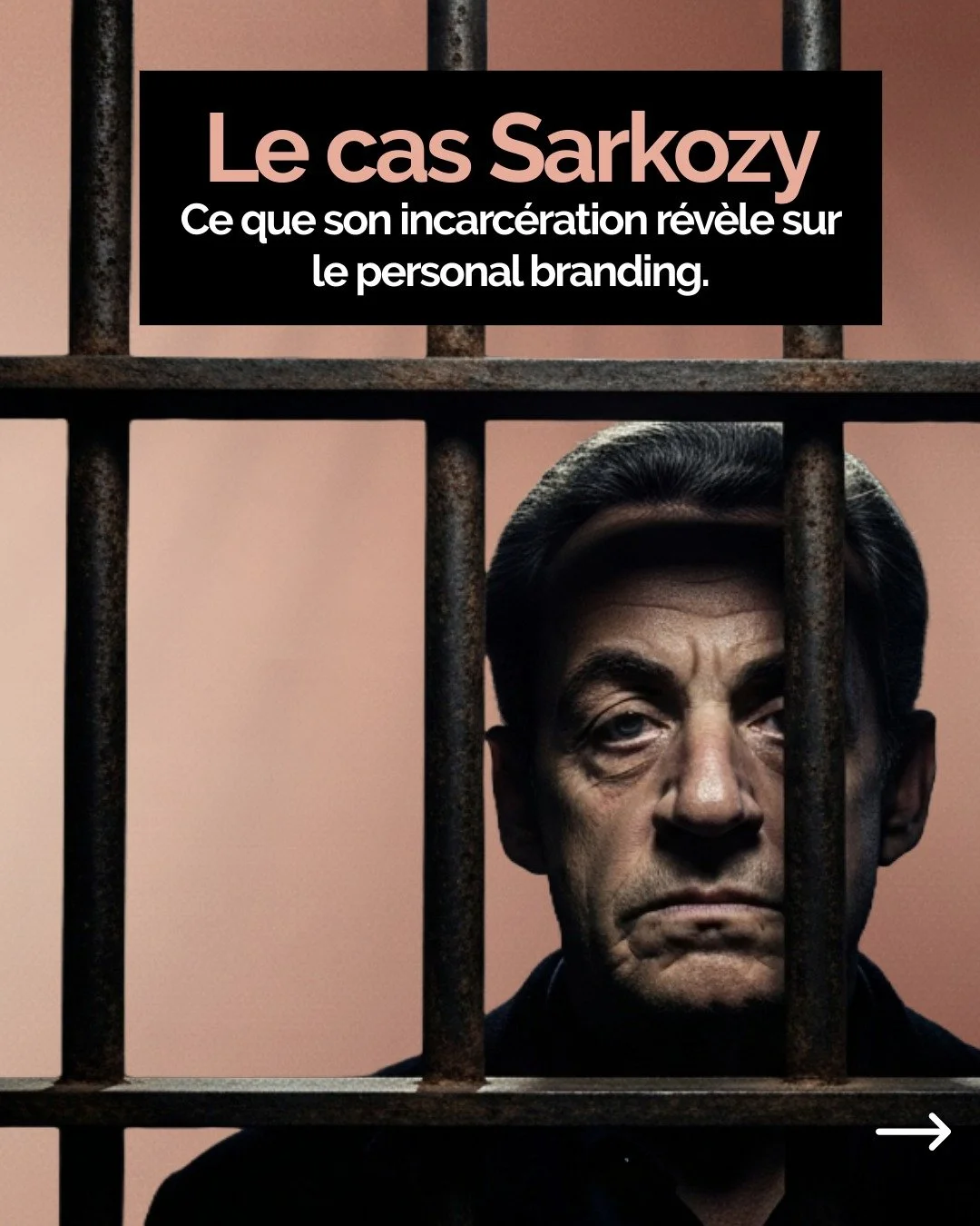 Sarkozy dort en prison.
Mais il reste debout dans l&rsquo;espace public.

Comment c&rsquo;est possible ?
👉 C&rsquo;est la le&ccedil;on la plus brutale du personal branding en pleine crise.

Octobre 2025.
Premier ex-pr&eacute;sident fran&ccedil;ais i
