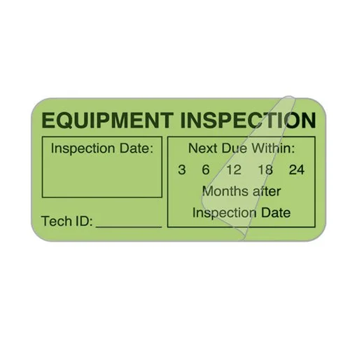 Inspection Label