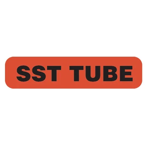SST Tube Label