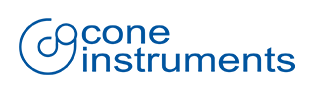 Gcon Instruments logo in blue text
