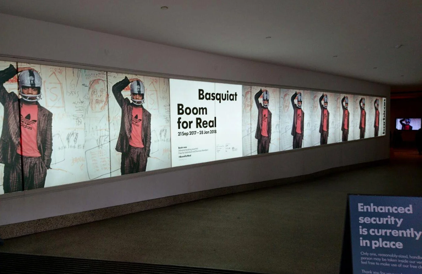 Basquiat Lightbox Boom art print.webp