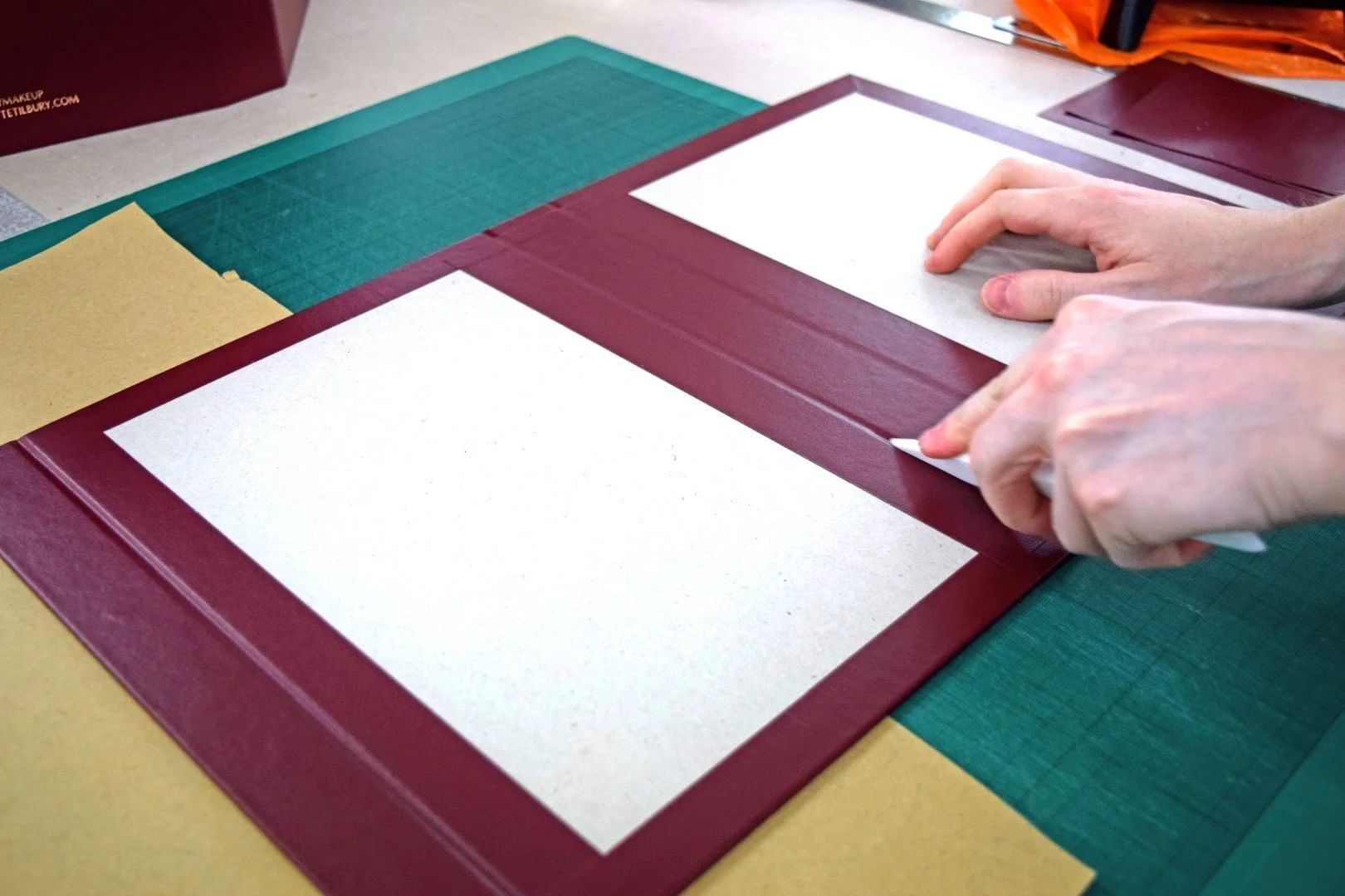 Bespoke Leather Hard Back Case Bound Book cover.webp