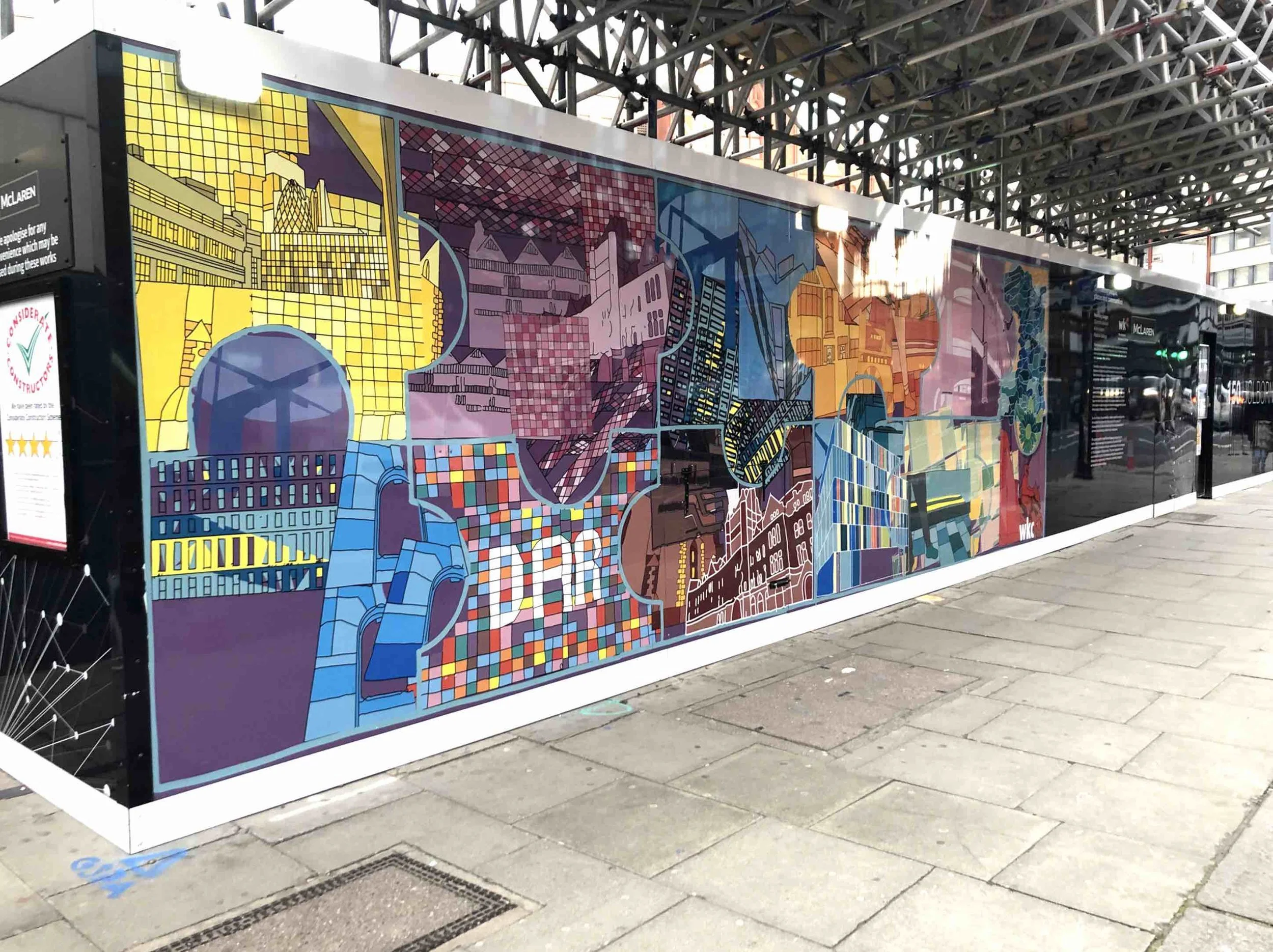 Multi Colour DAR Site Hoarding.webp