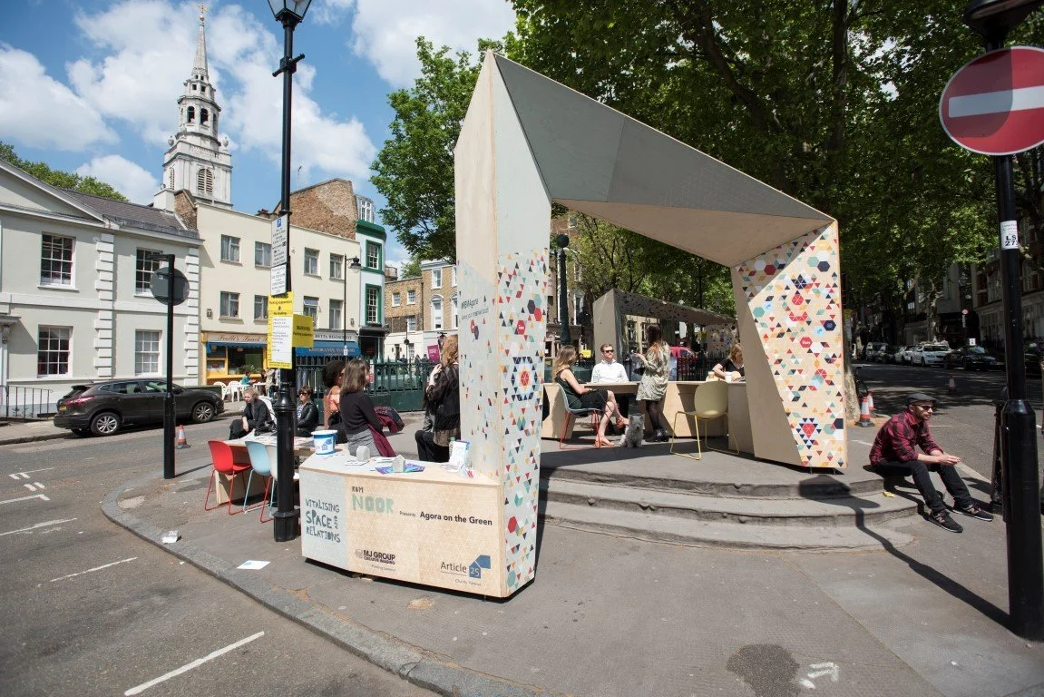 Green Design Week Large Printed Wood Exhibition Structure - 2.webp