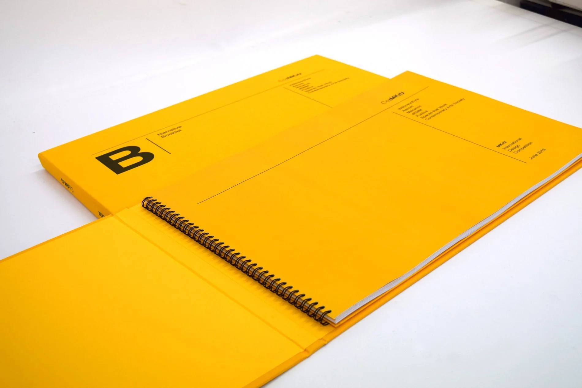 Architects Yellow Black A3 wiro Bookbinders.webp