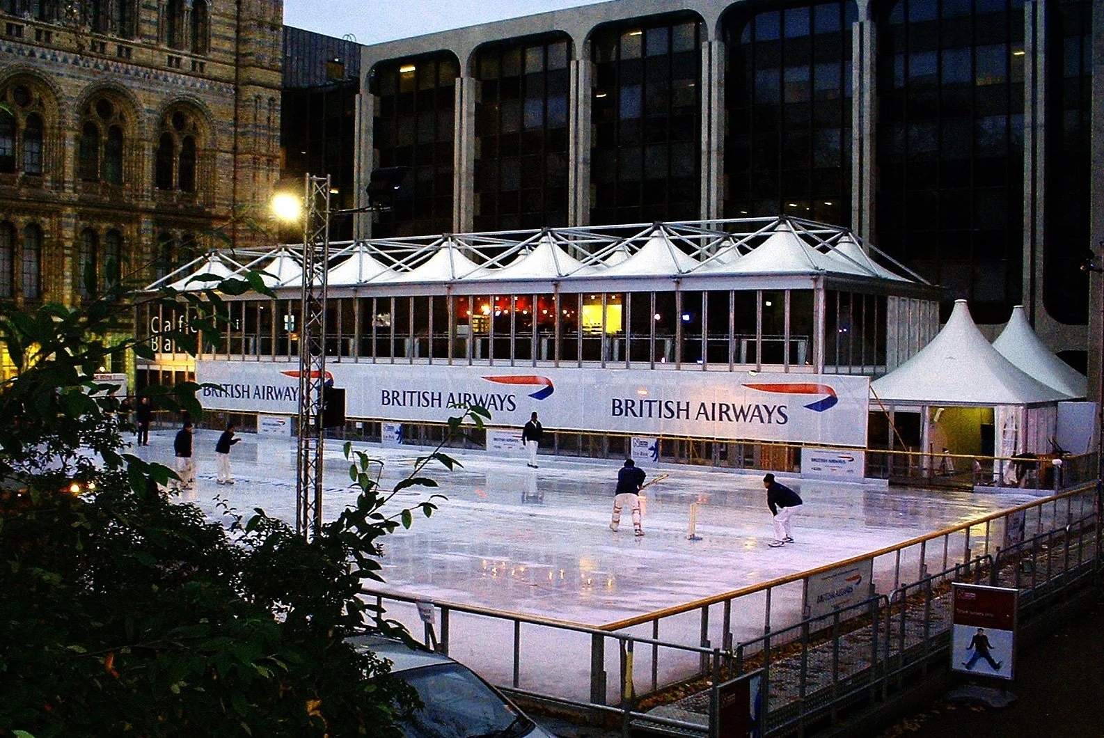 British Airways ice skating Branding Event Banners.jpg