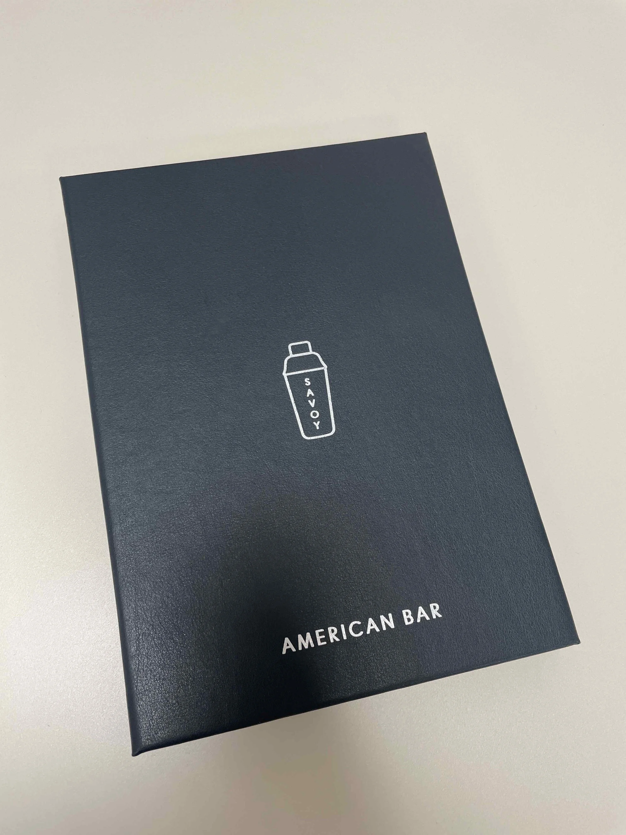 The Savoy Menu  Cocktail Menu Cover American Bar .webp