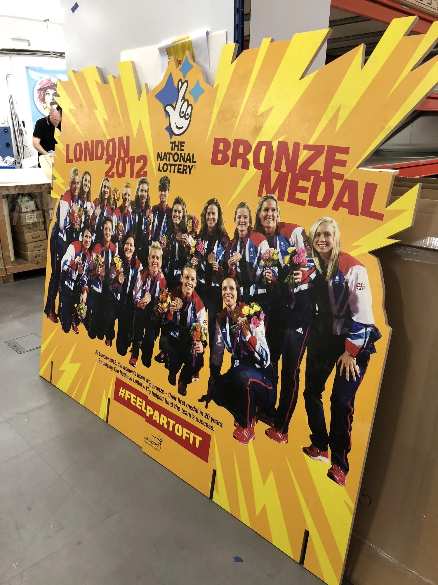 London 2021 National Lottery Printing on Wood - 1.webp